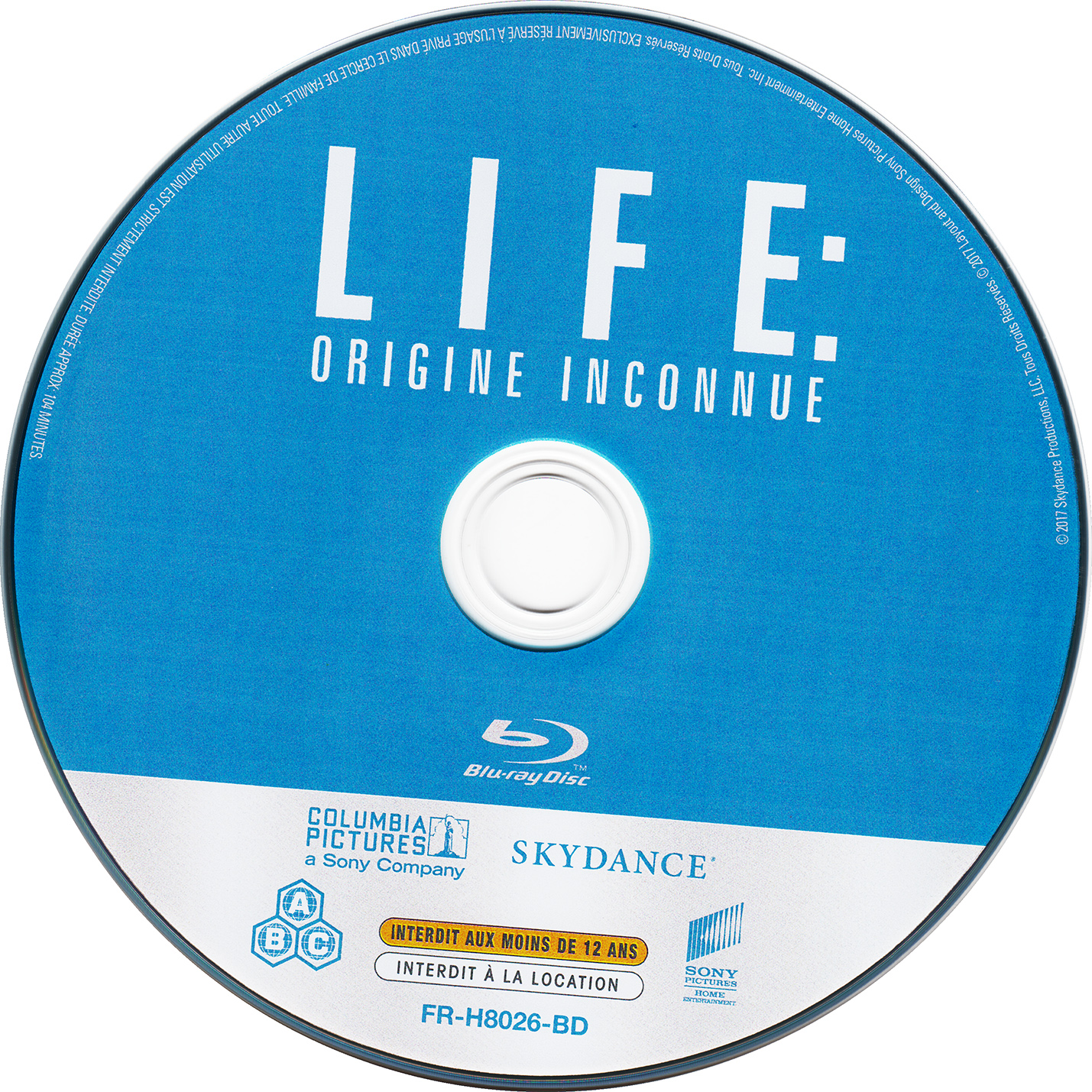 Life Origine Inconnue (BLU-RAY)