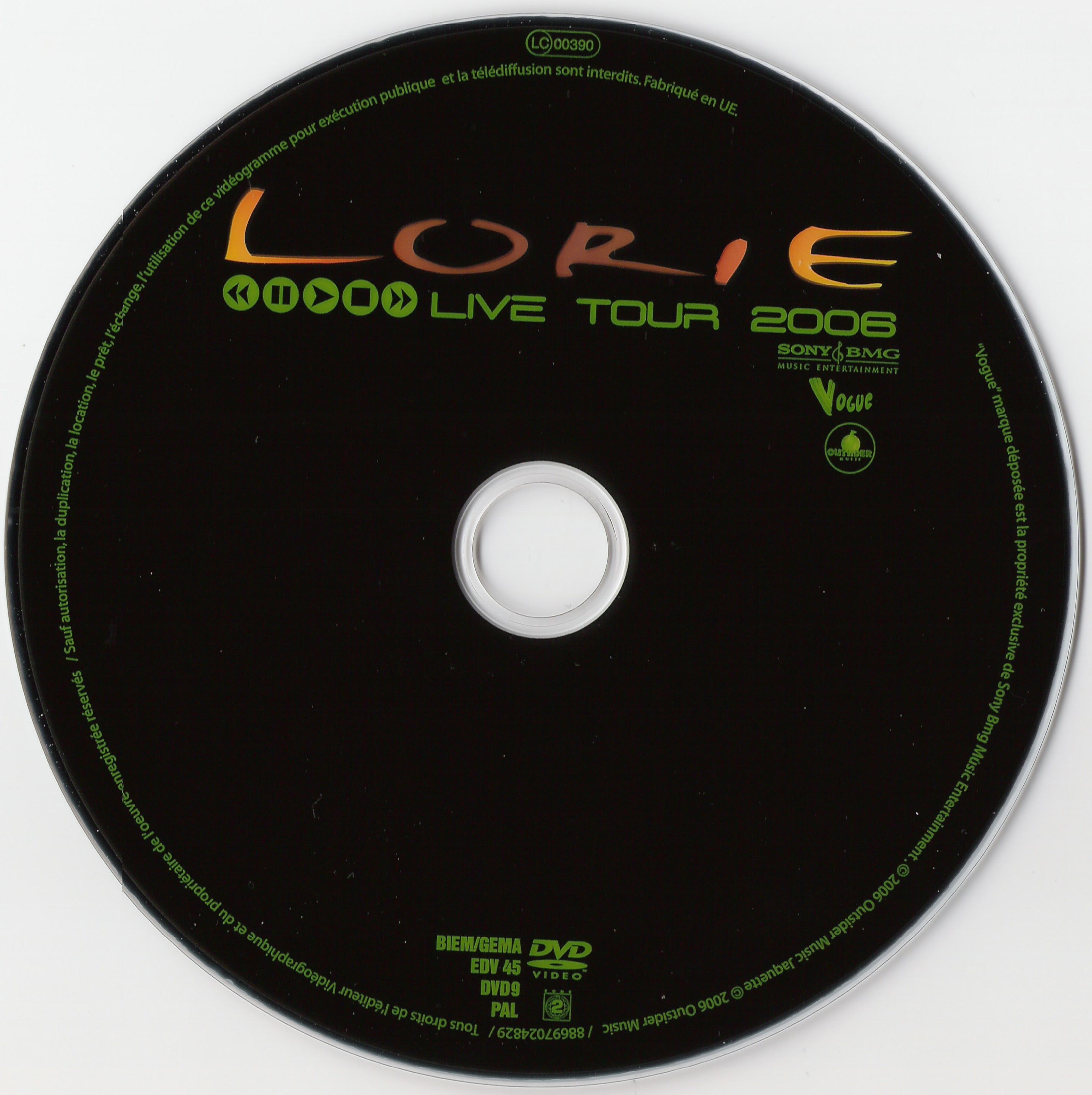 Lorie Live tour 2006