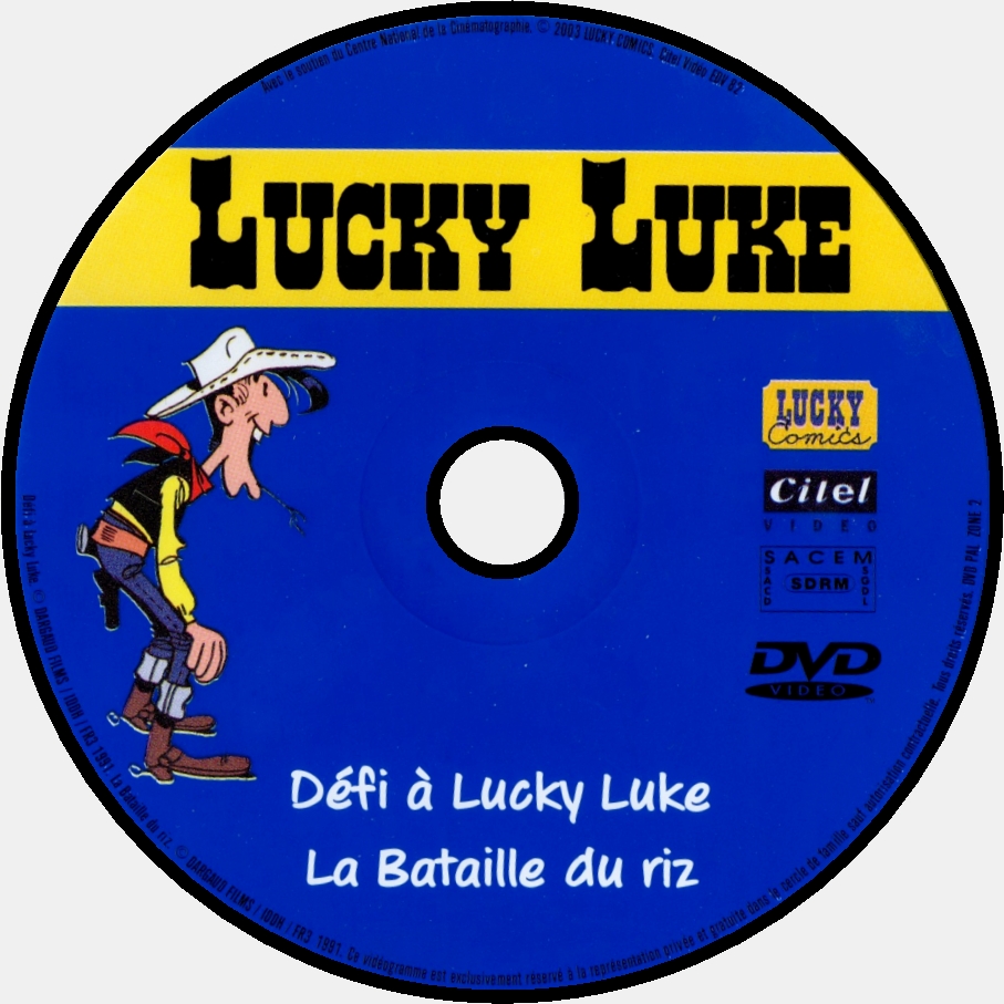 Lucky Luke - Dfi  Lucky Luke - La bataille du riz