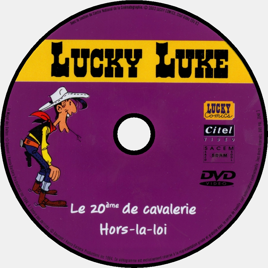 Lucky Luke - La 20me cavalerie & Hors-la-loi custom