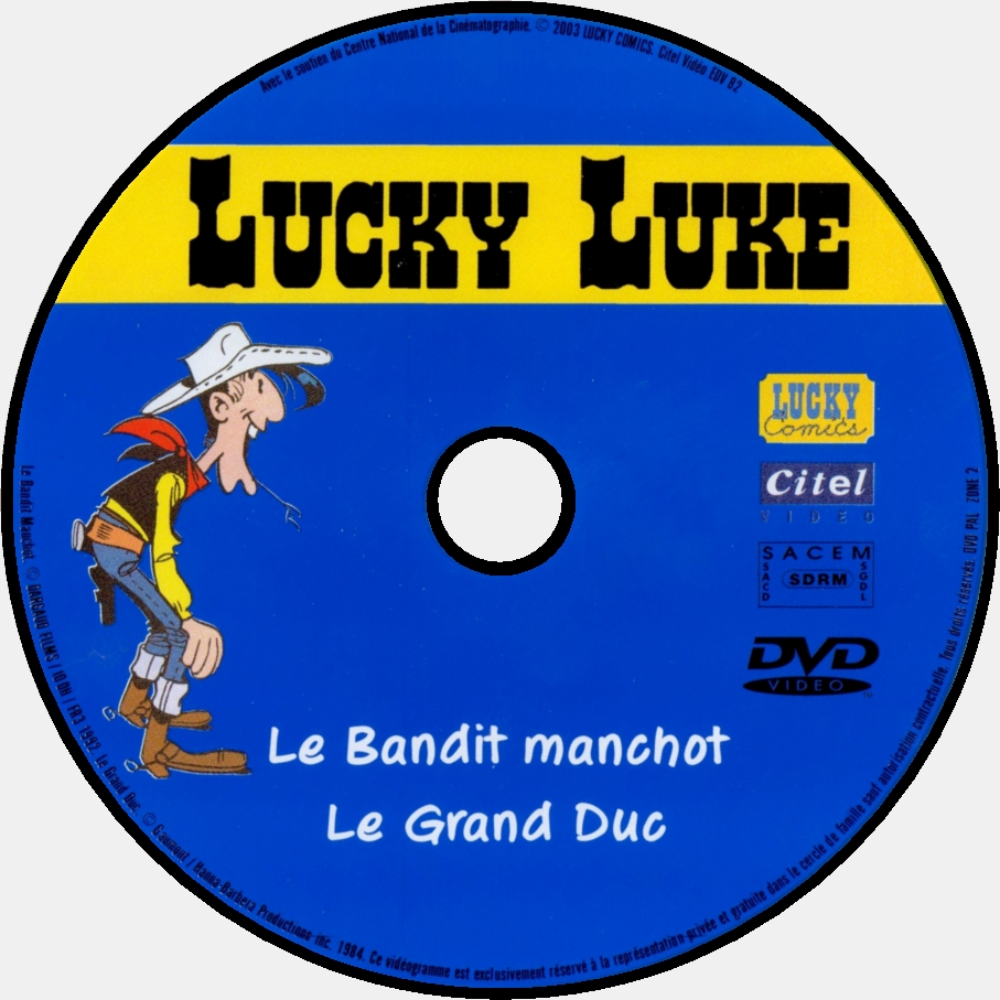 Lucky Luke - Le bandi manchot & Le grand duc custom