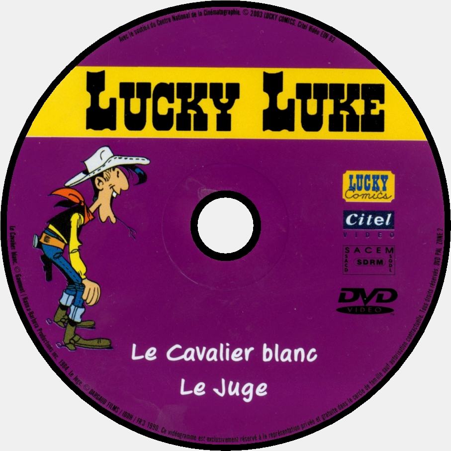Lucky Luke - Le cavalier blanc & Le juge custom