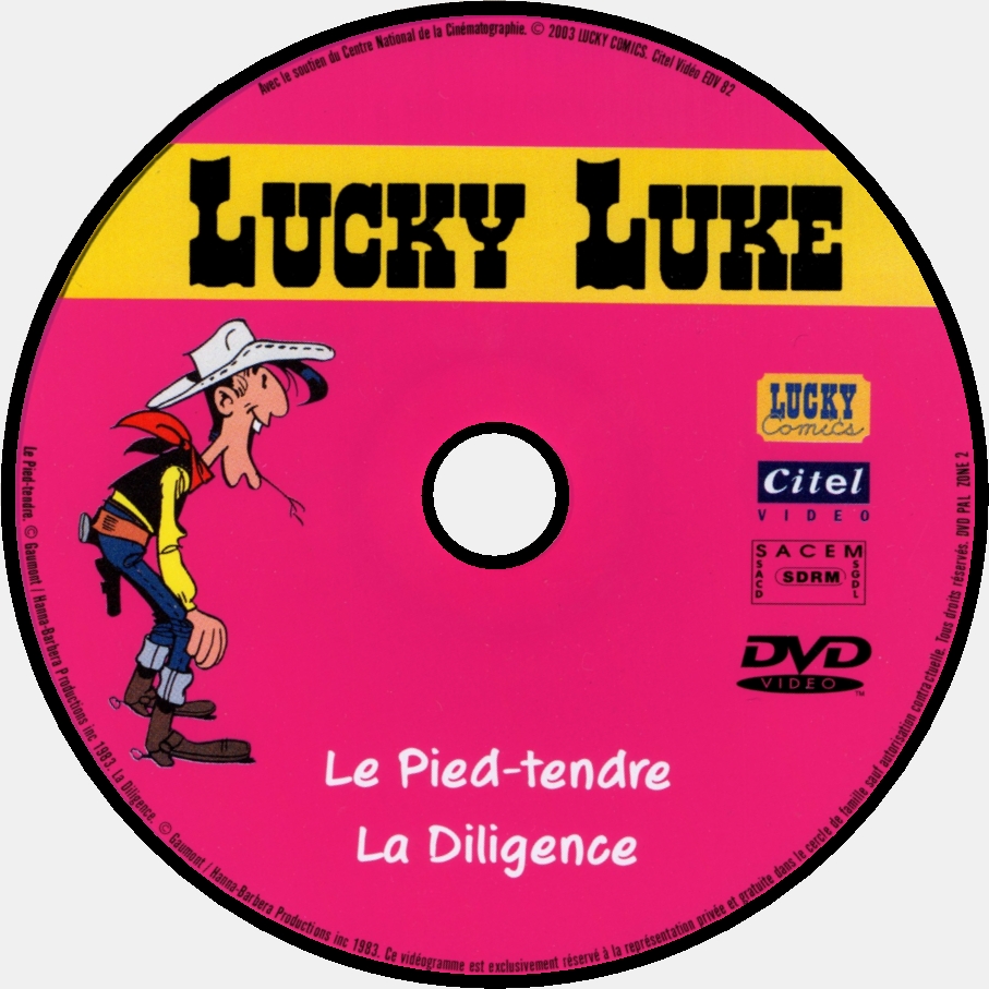 Lucky Luke - Le pied tendre & La dilligence custom