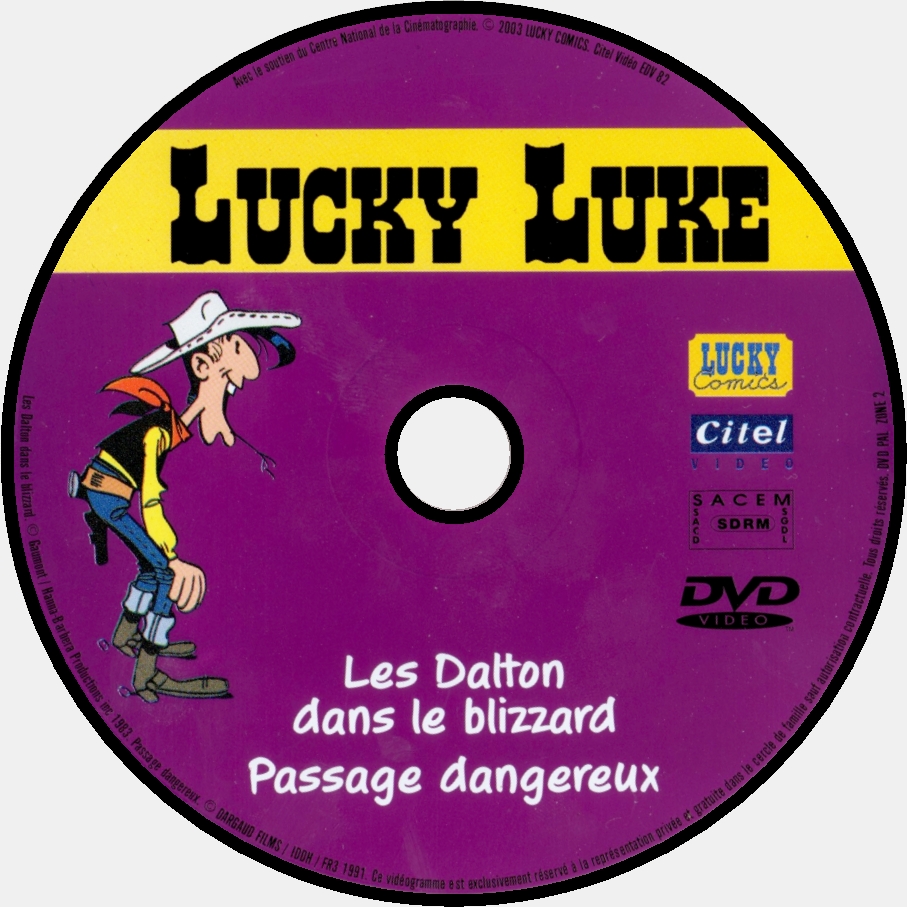 Lucky Luke - Les Dalton dans le Blizzard & Passage dangereux custom