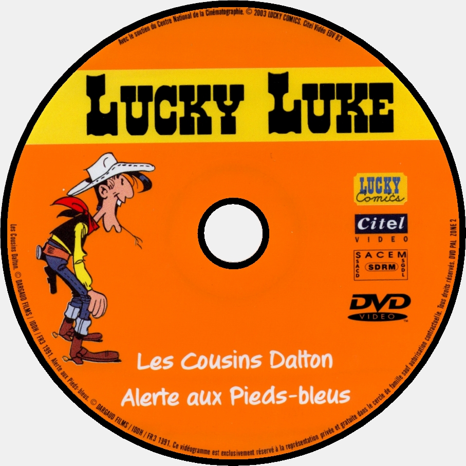 Lucky Luke - Les cousins Dalton & Alerte aux pieds bleus custom