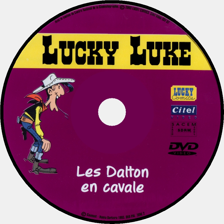 Lucky Luke - Les daltons en cavale custom