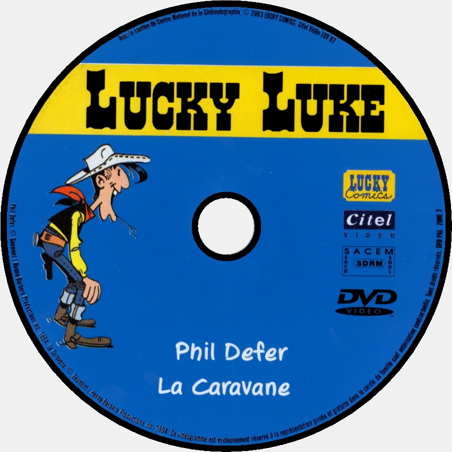 Lucky Luke - Phil Defer & La caravane custom