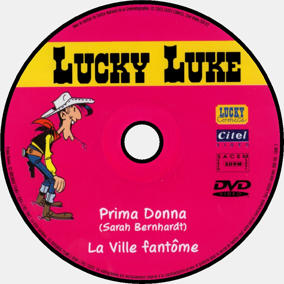 Lucky Luke - Prima donna & La ville fantome custom