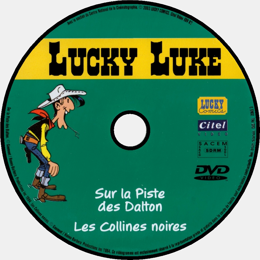 Lucky Luke - Sur la piste des Dalton & Les collines noires custom
