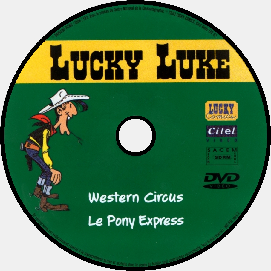 Lucky Luke - Western circus & Le pony express custom