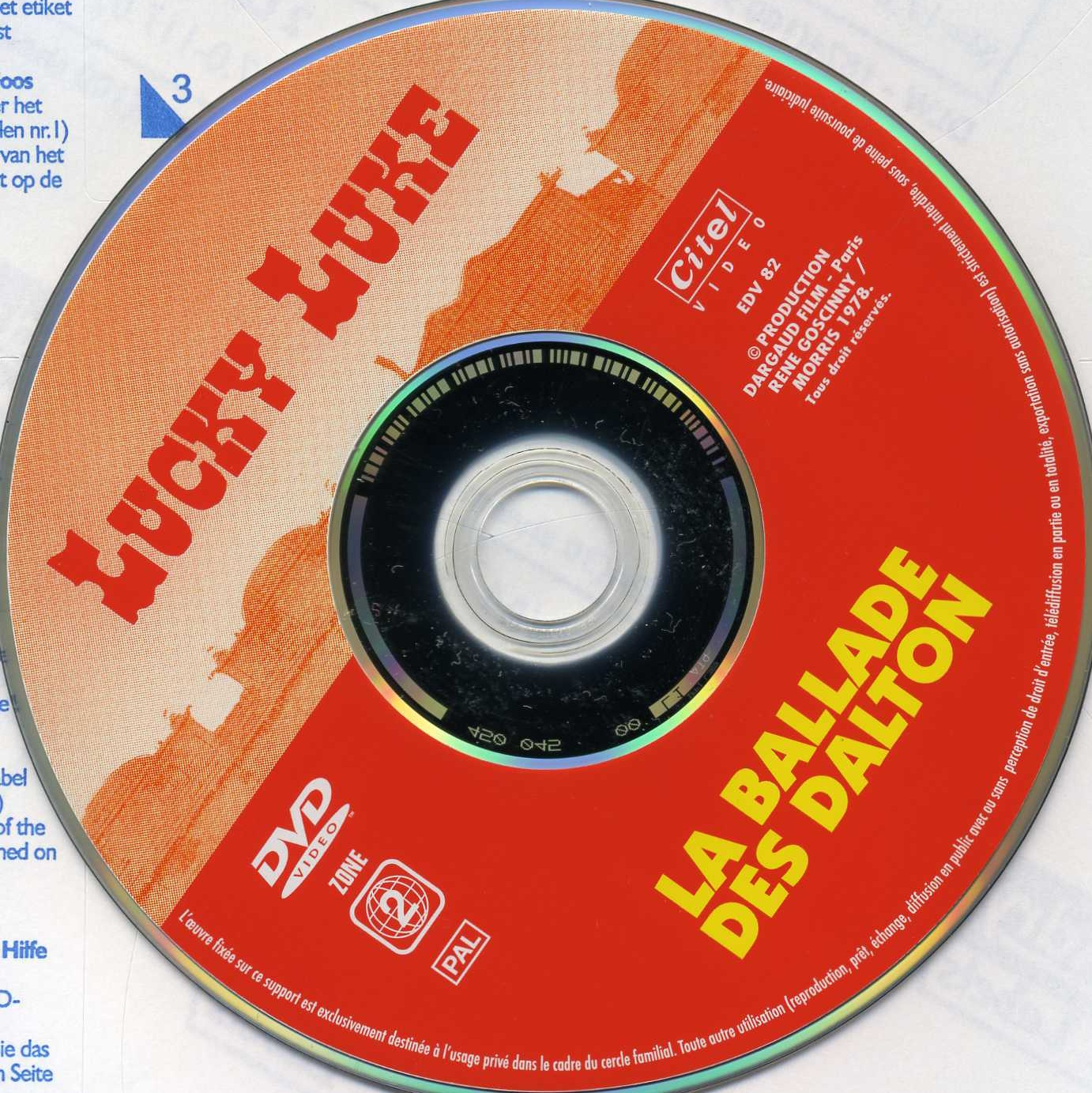 Lucky Luke - la ballade des Daltons