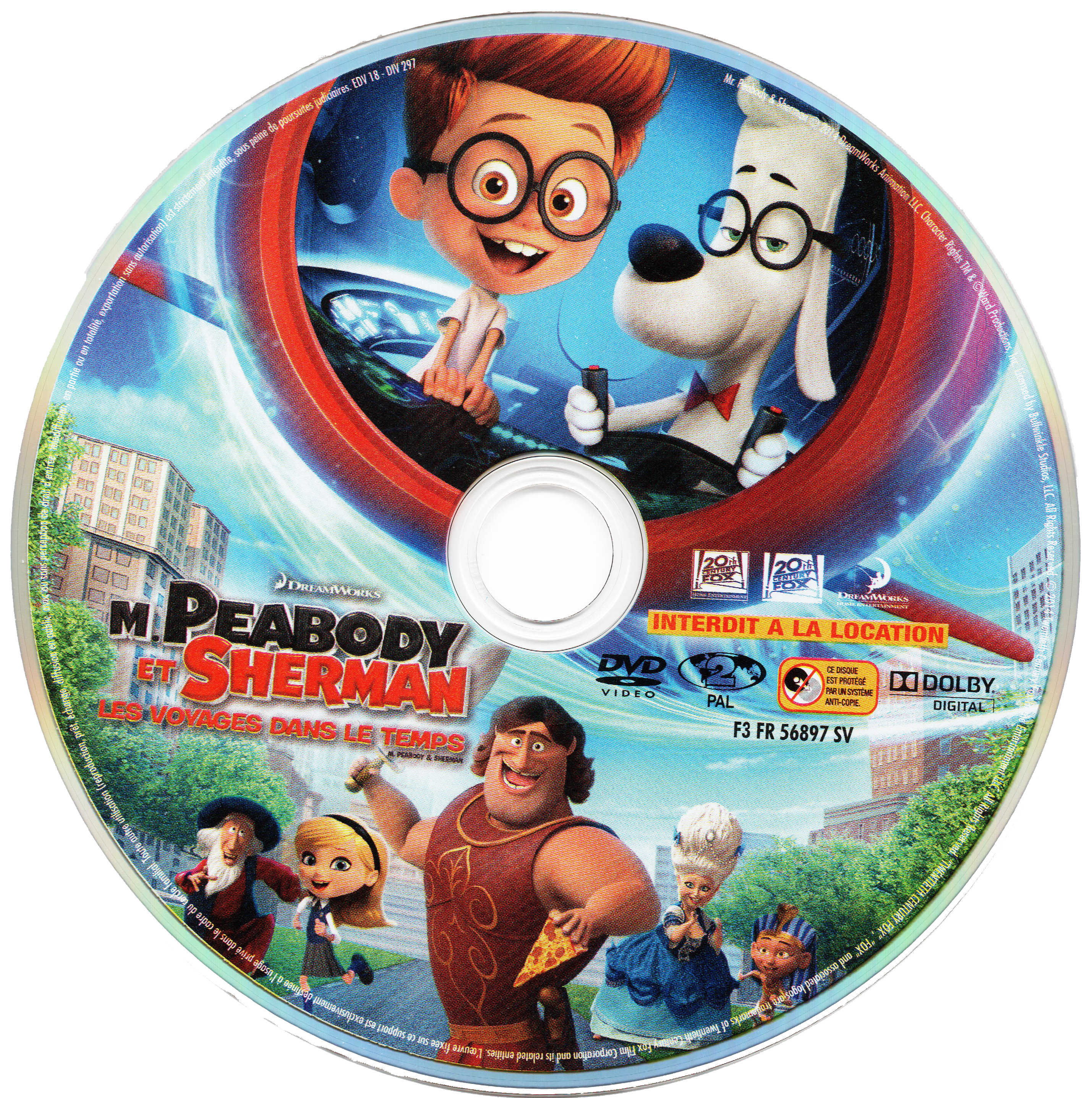 M Peabody et Sherman : Les Voyages dans le temps