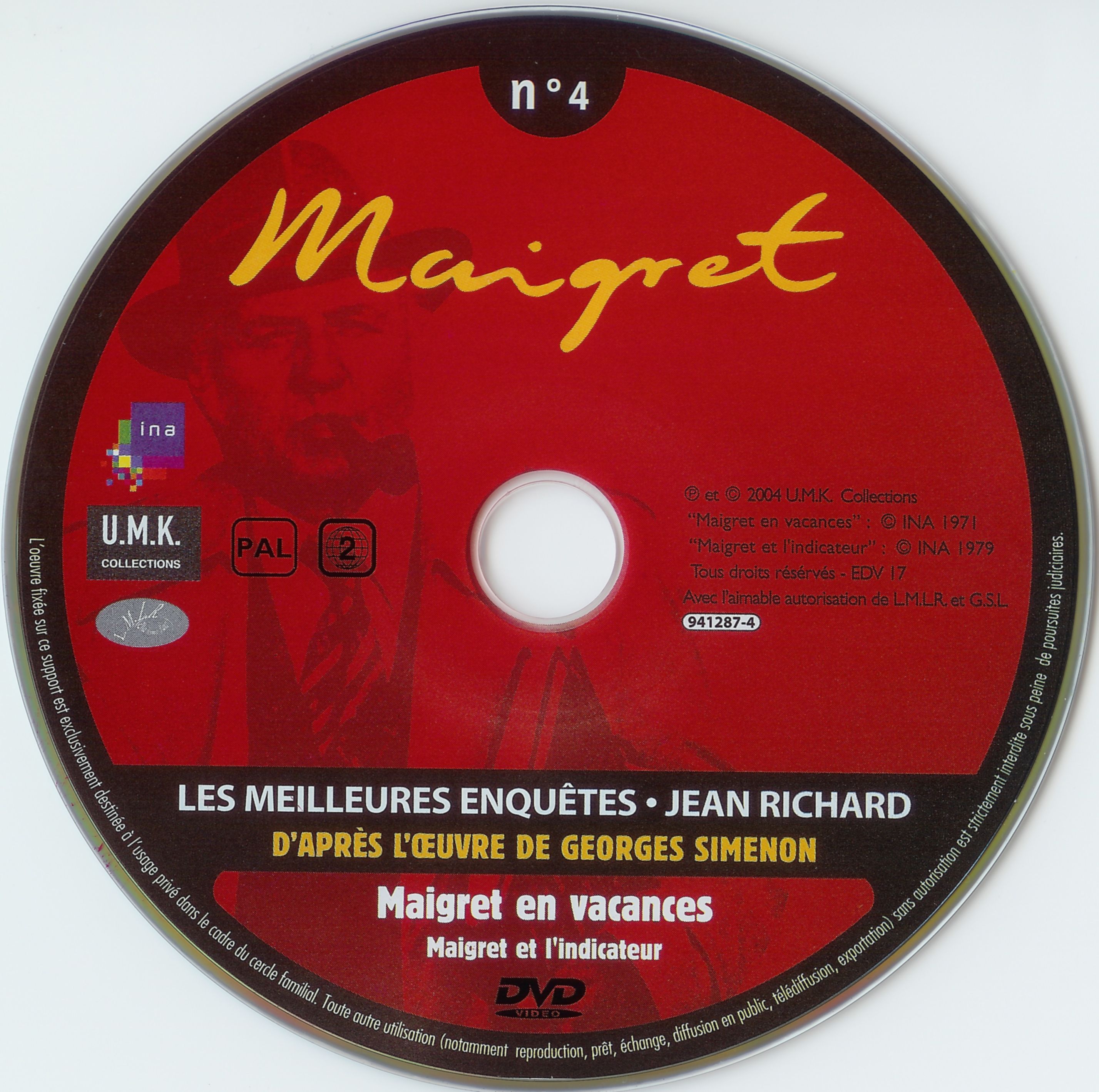 Maigret (Jean Richard) vol 04