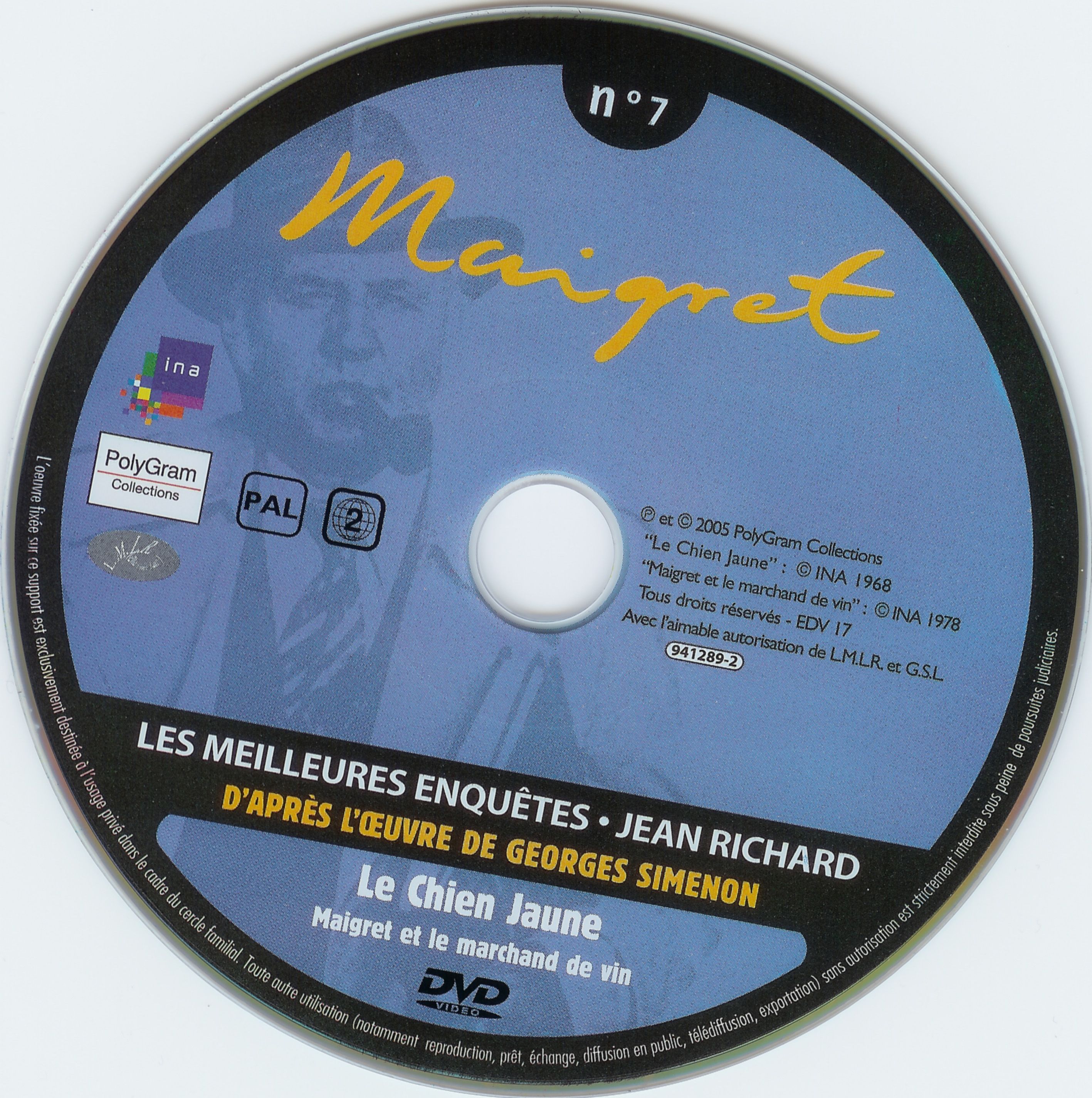 Maigret (Jean Richard) vol 07