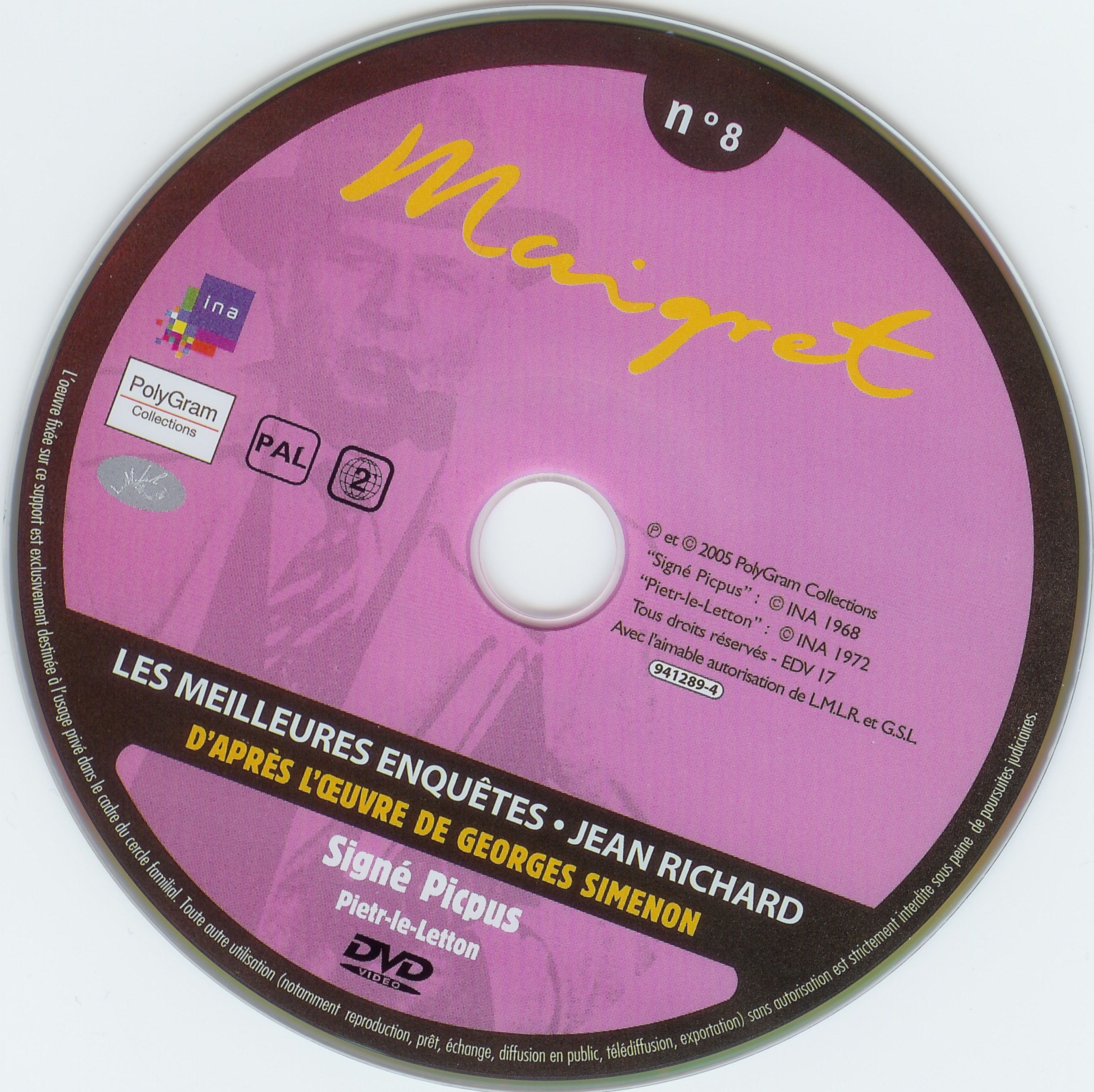 Maigret (Jean Richard) vol 08