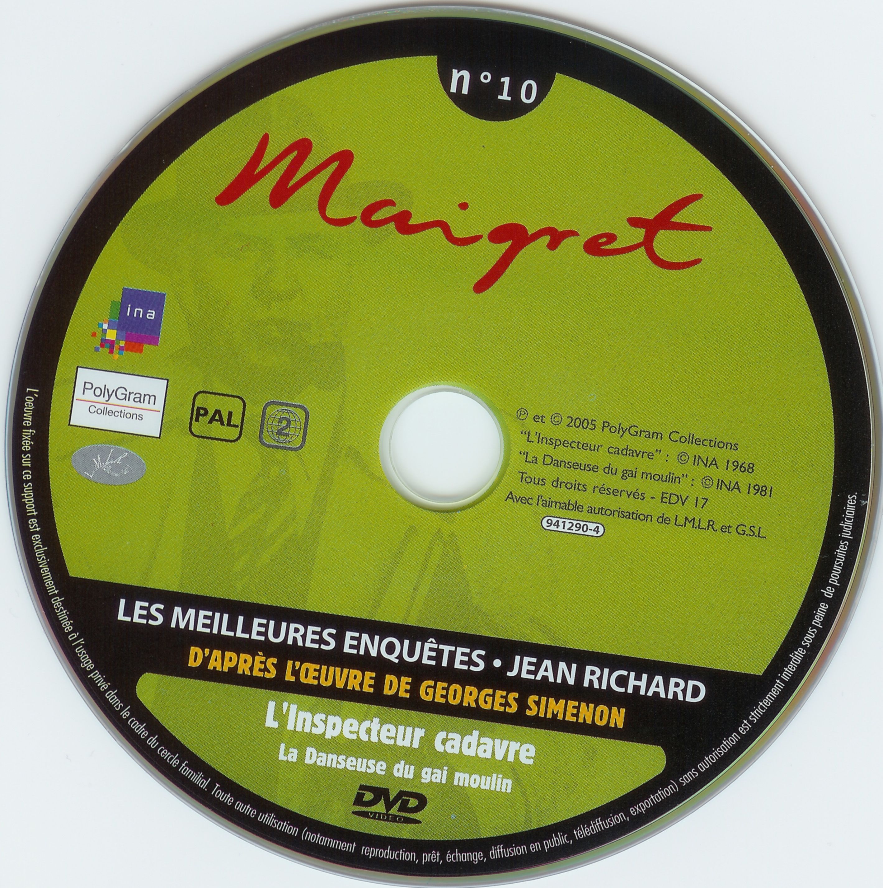 Maigret (Jean Richard) vol 10