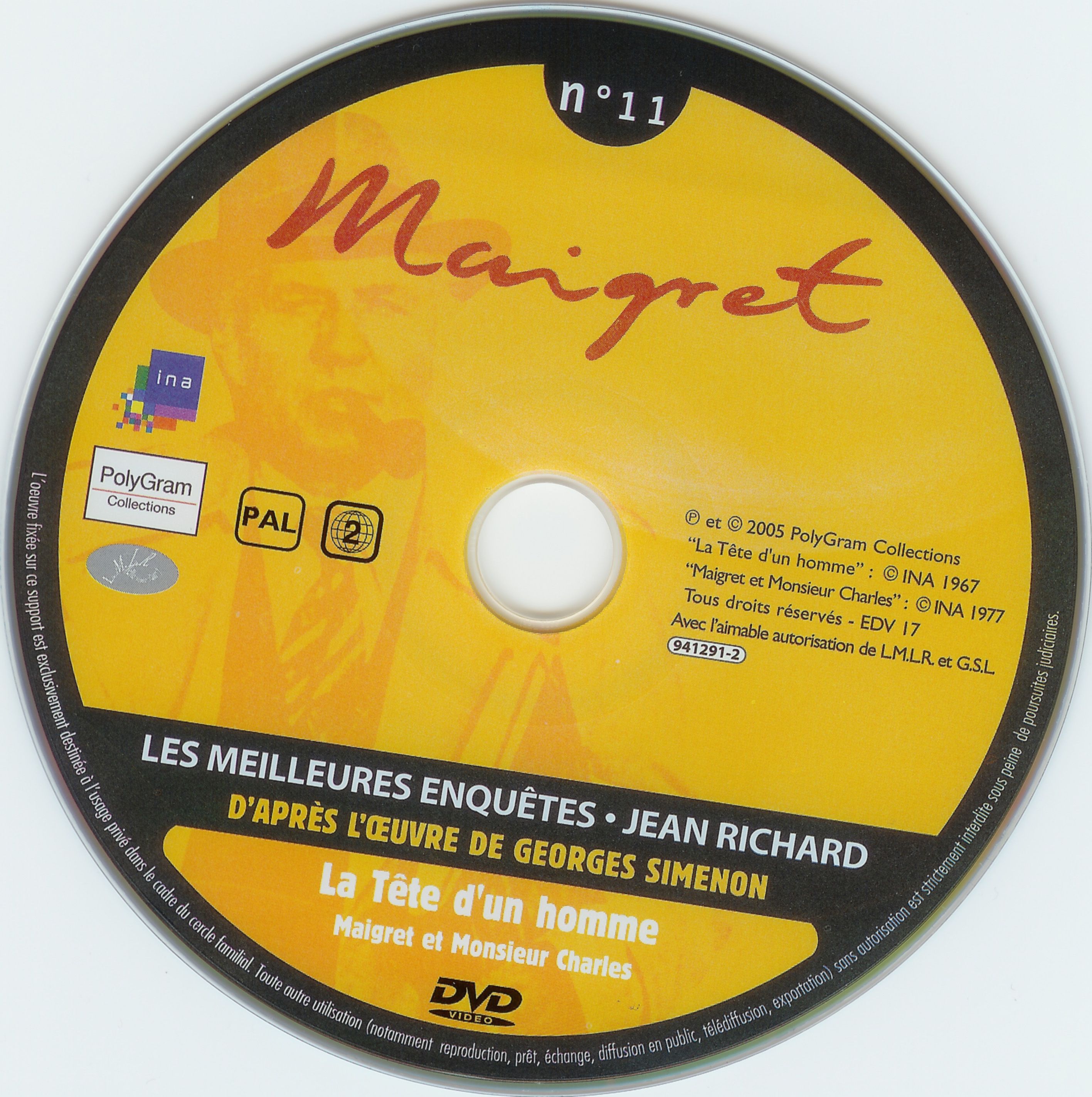 Maigret (Jean Richard) vol 11