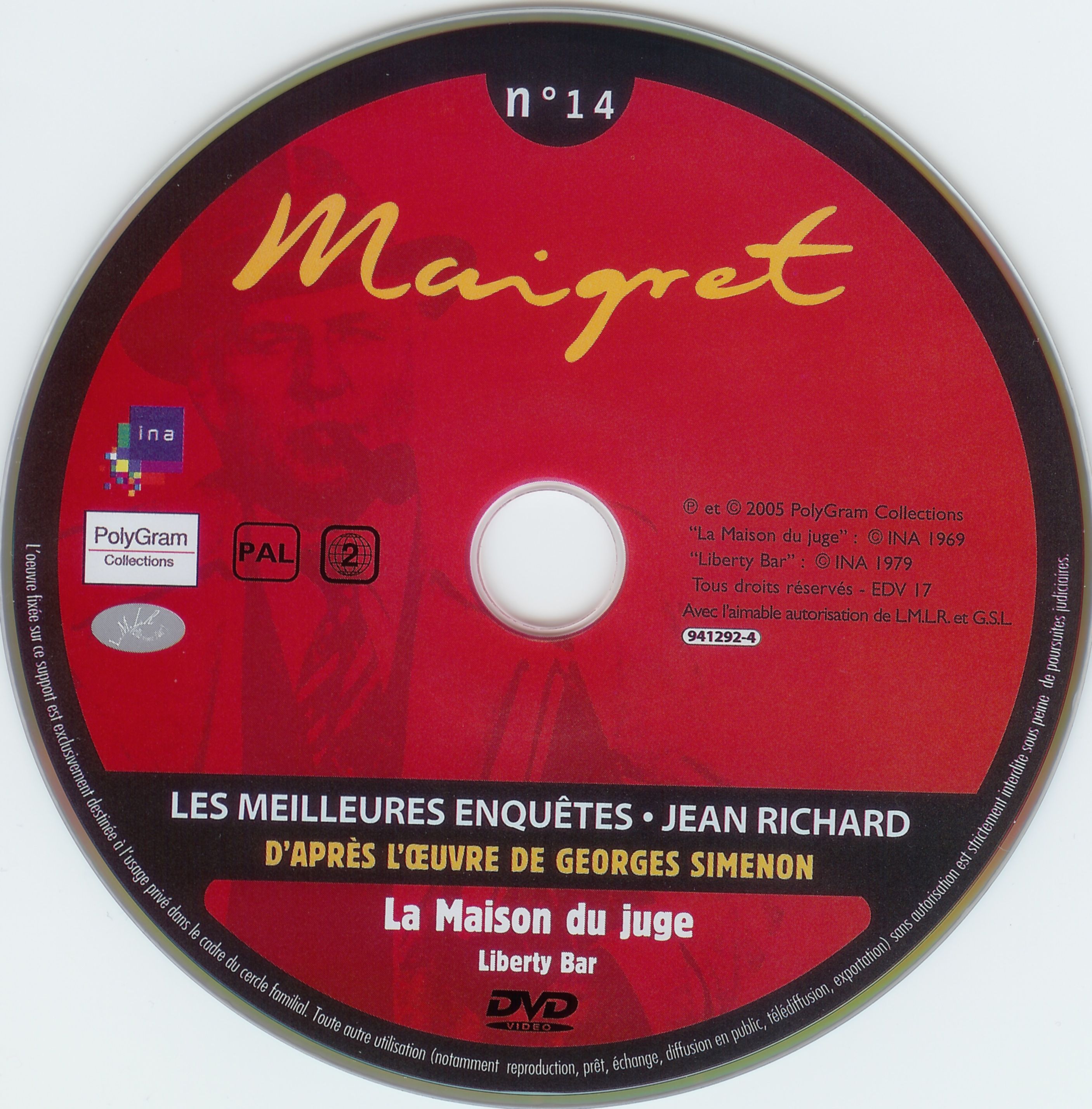 Maigret (Jean Richard) vol 14