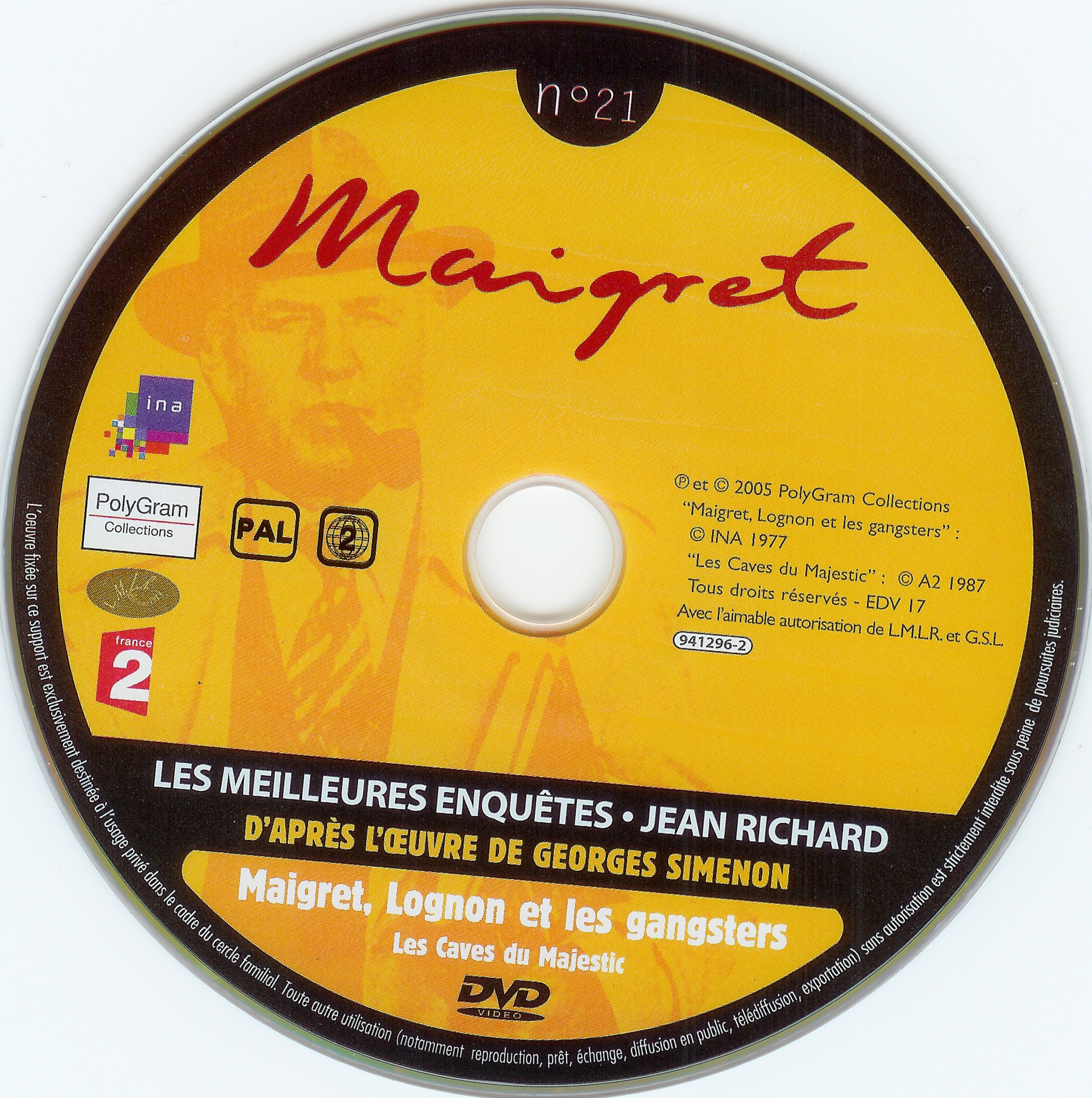 Maigret (Jean Richard) vol 21