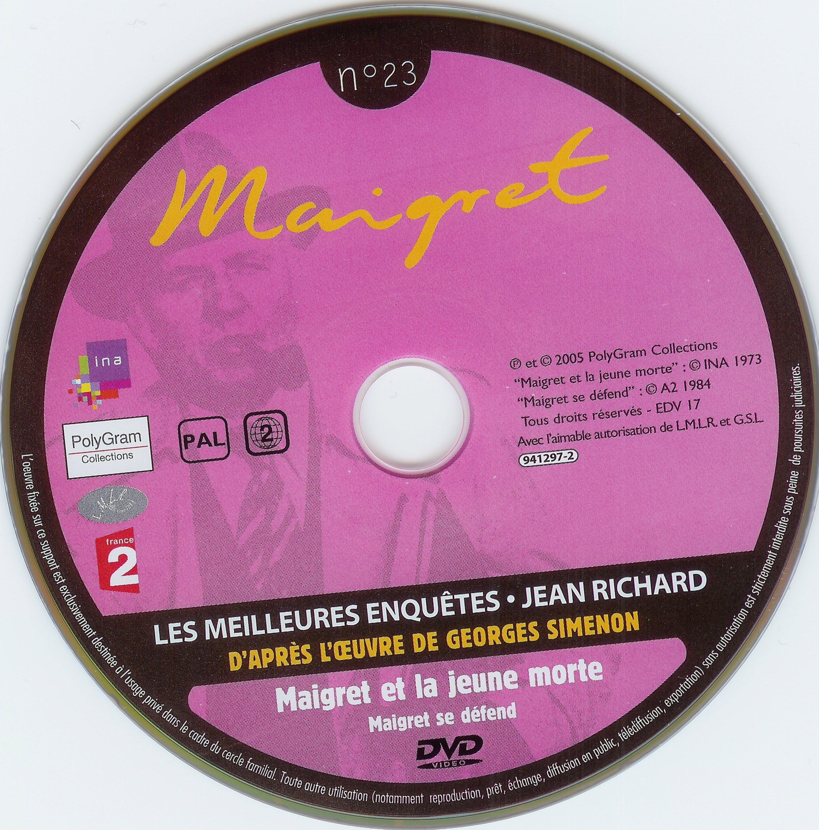Maigret (Jean Richard) vol 23