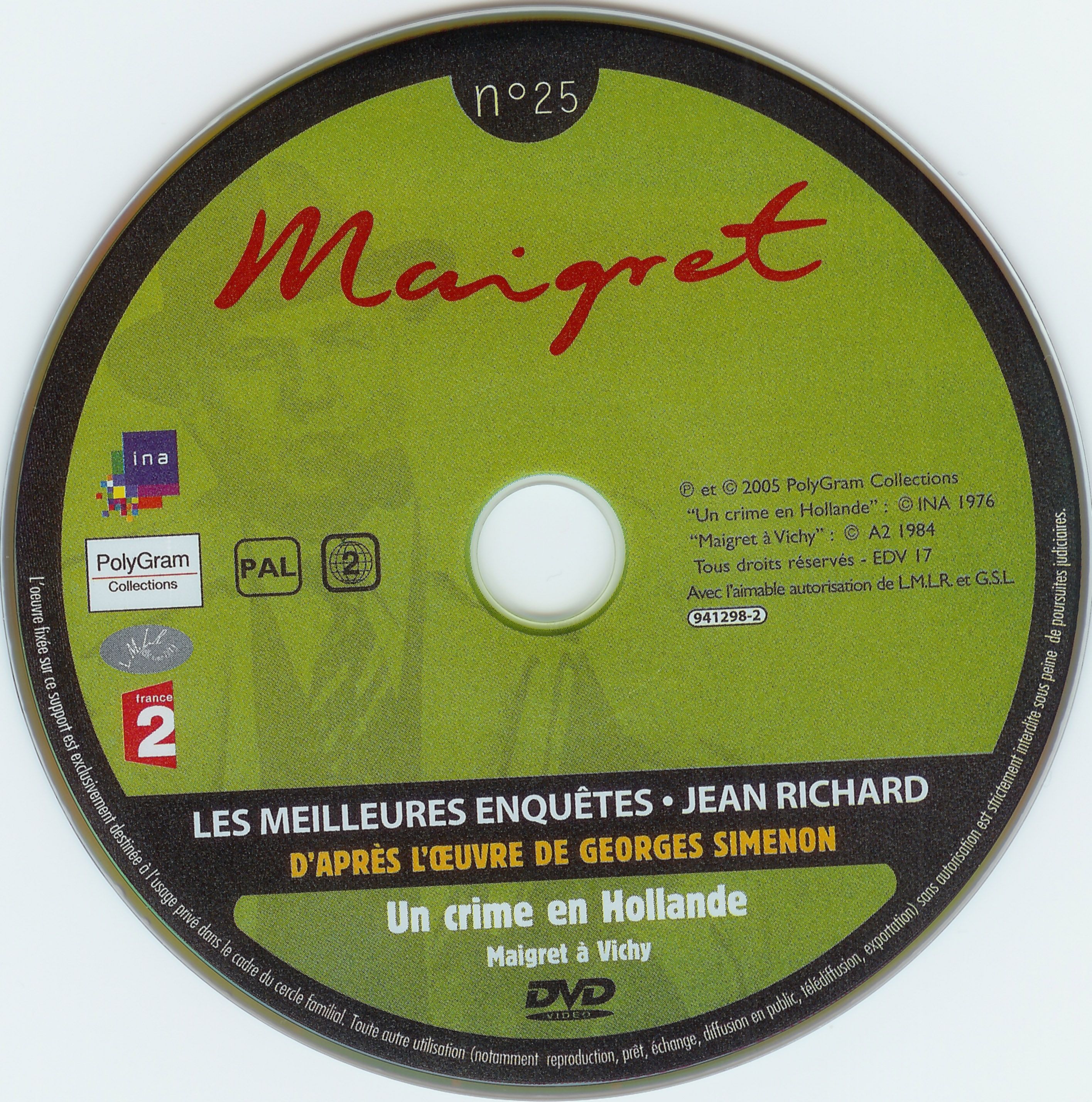 Maigret (Jean Richard) vol 25