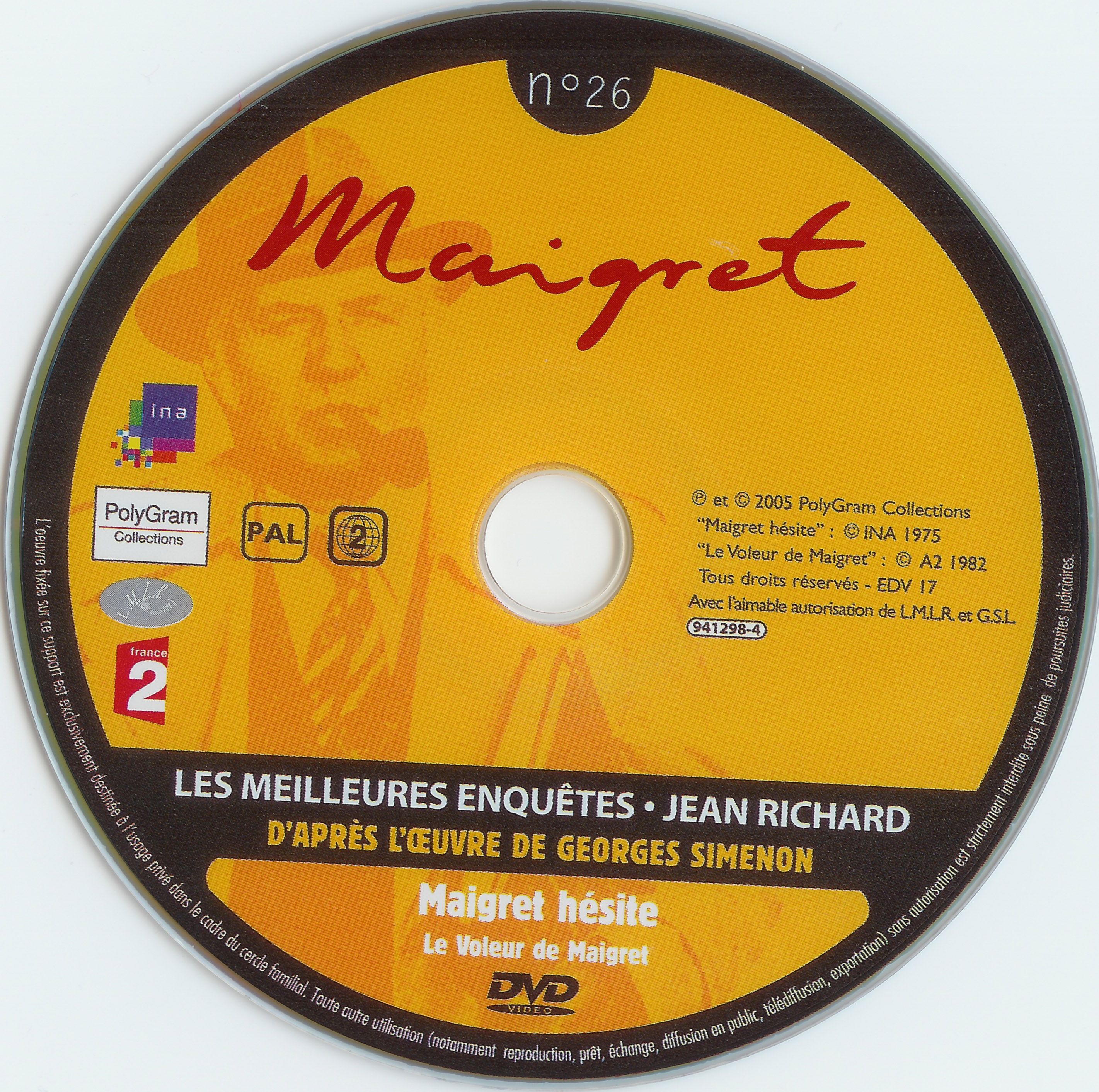 Maigret (Jean Richard) vol 26