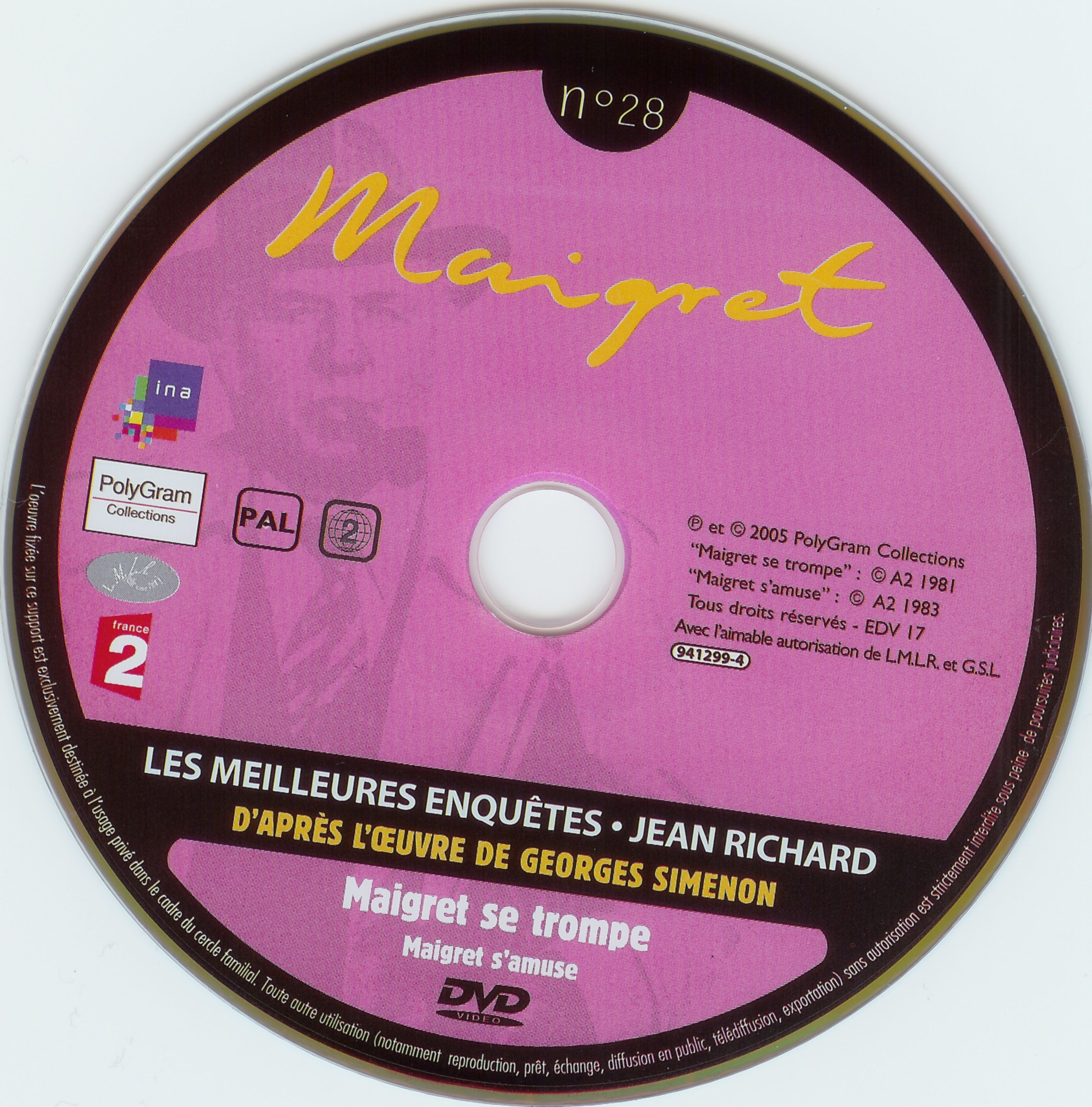 Maigret (Jean Richard) vol 28