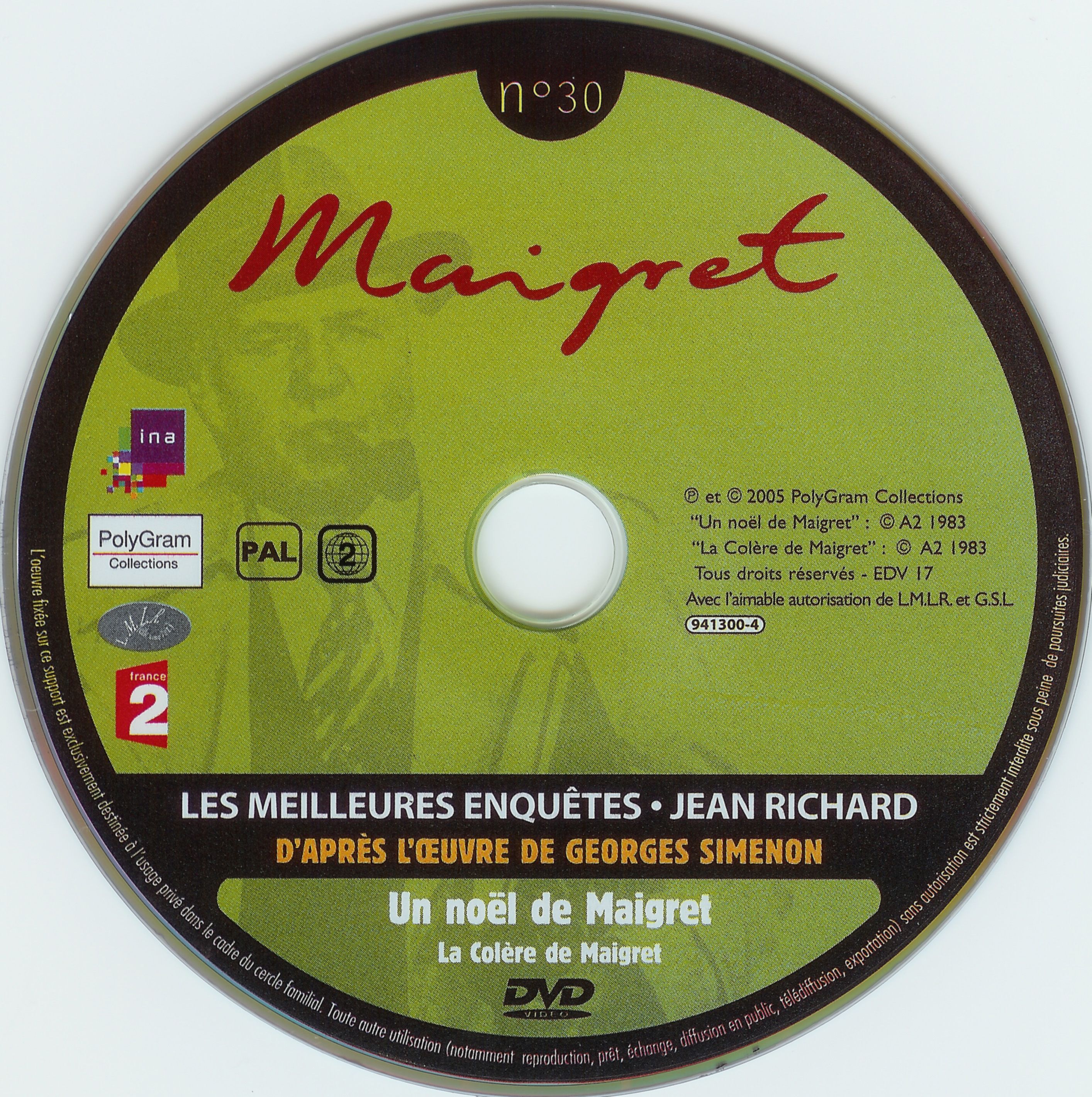 Maigret (Jean Richard) vol 30