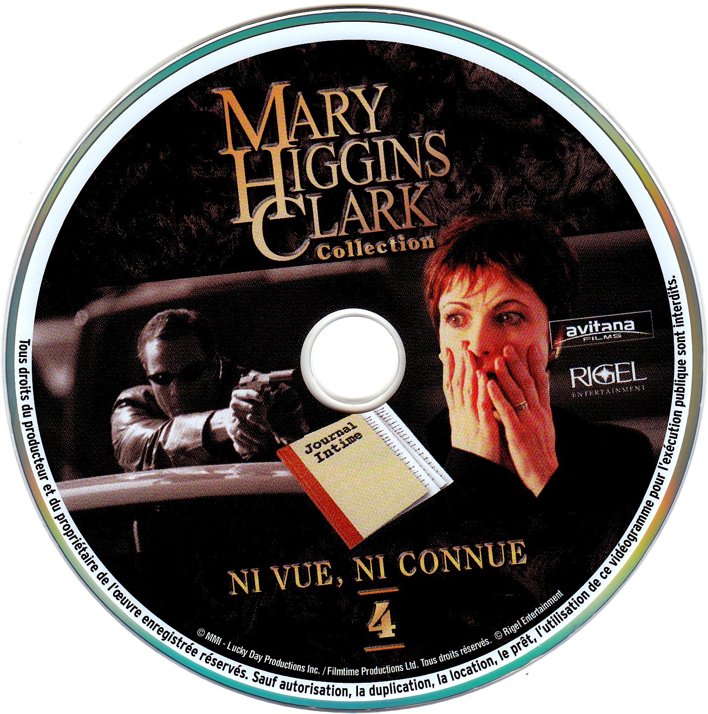 Sticker de Mary Higgins Clark vol 04 - Ni vue ni connue - Cinéma Passion