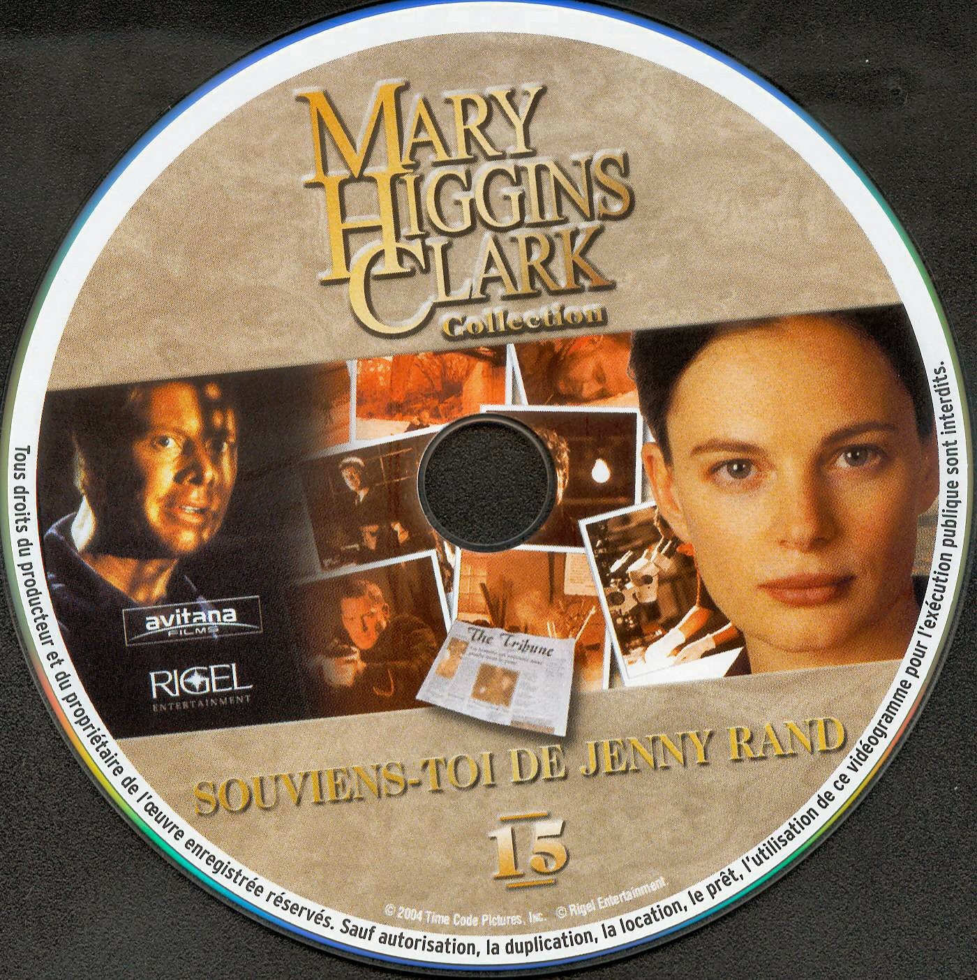 Sticker de Mary Higgins Clark vol 15 - Souviens toi de Jenny Rand - Cinéma Passion1400 x 1404