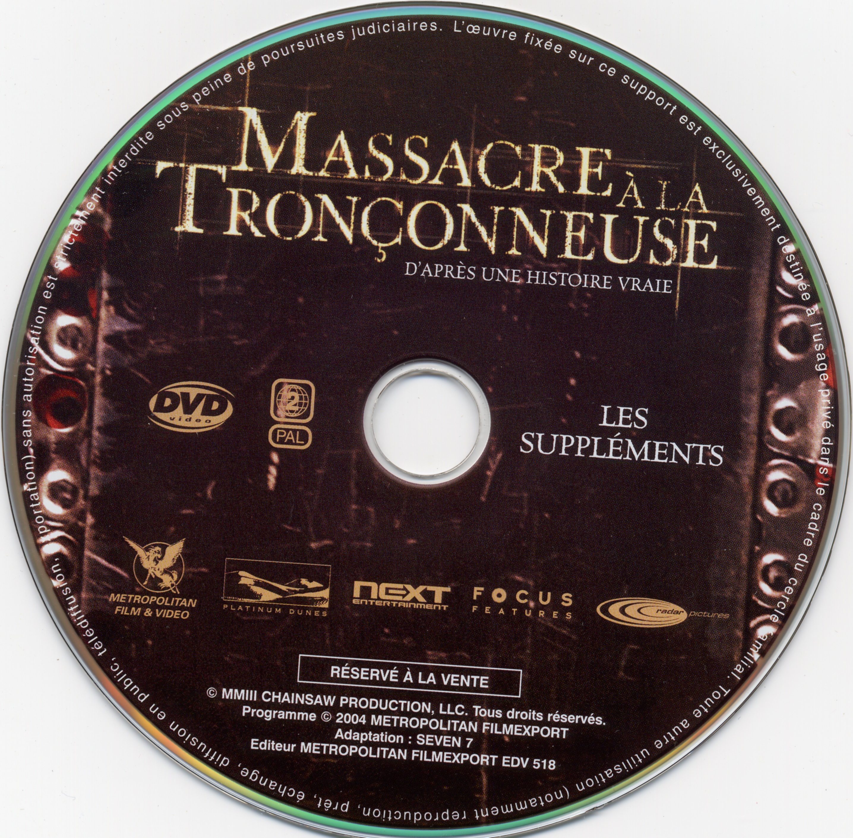 Massacre a la tronconneuse (2003) (BONUS)