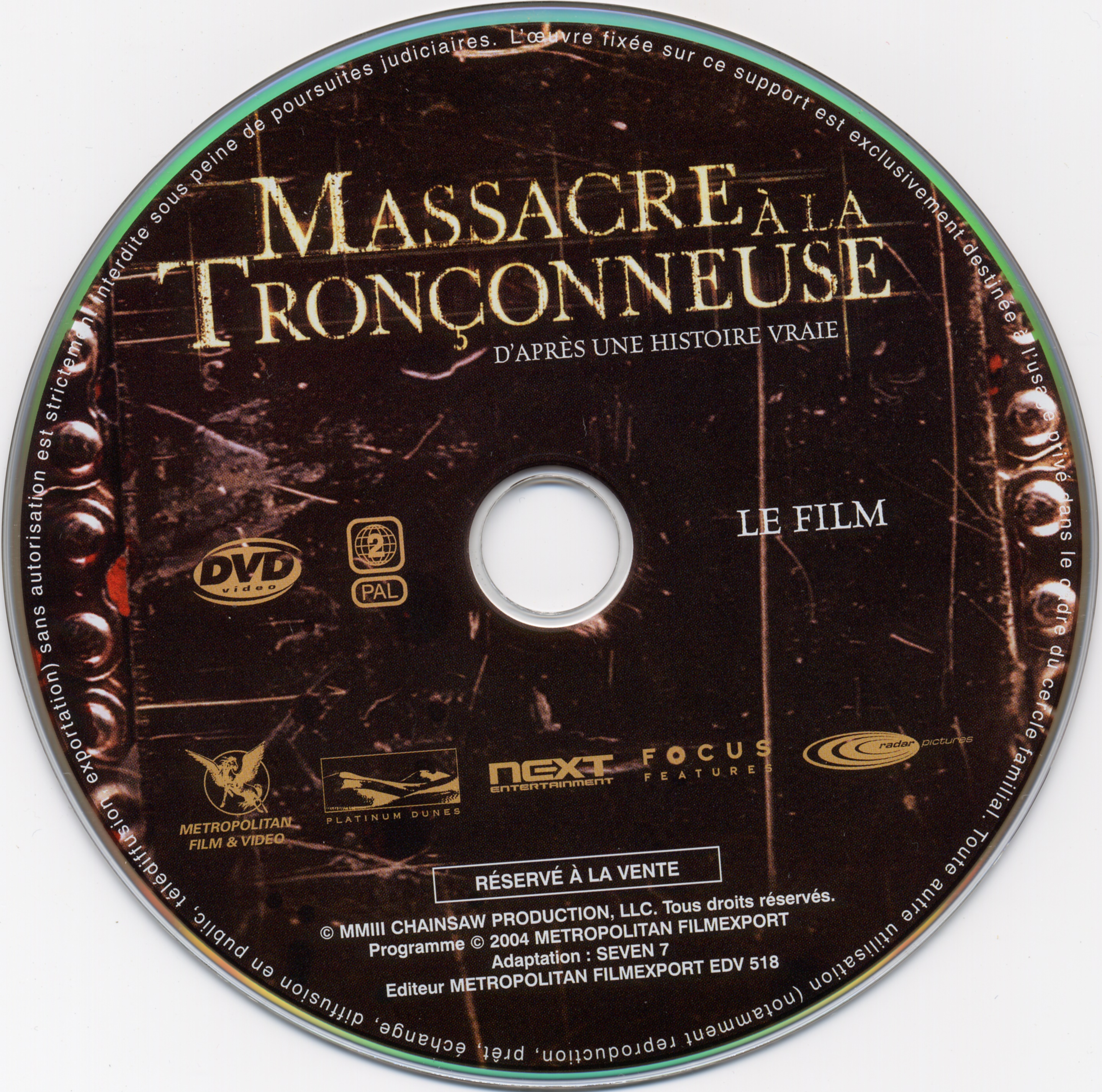 Massacre a la tronconneuse (2003) (FILM)