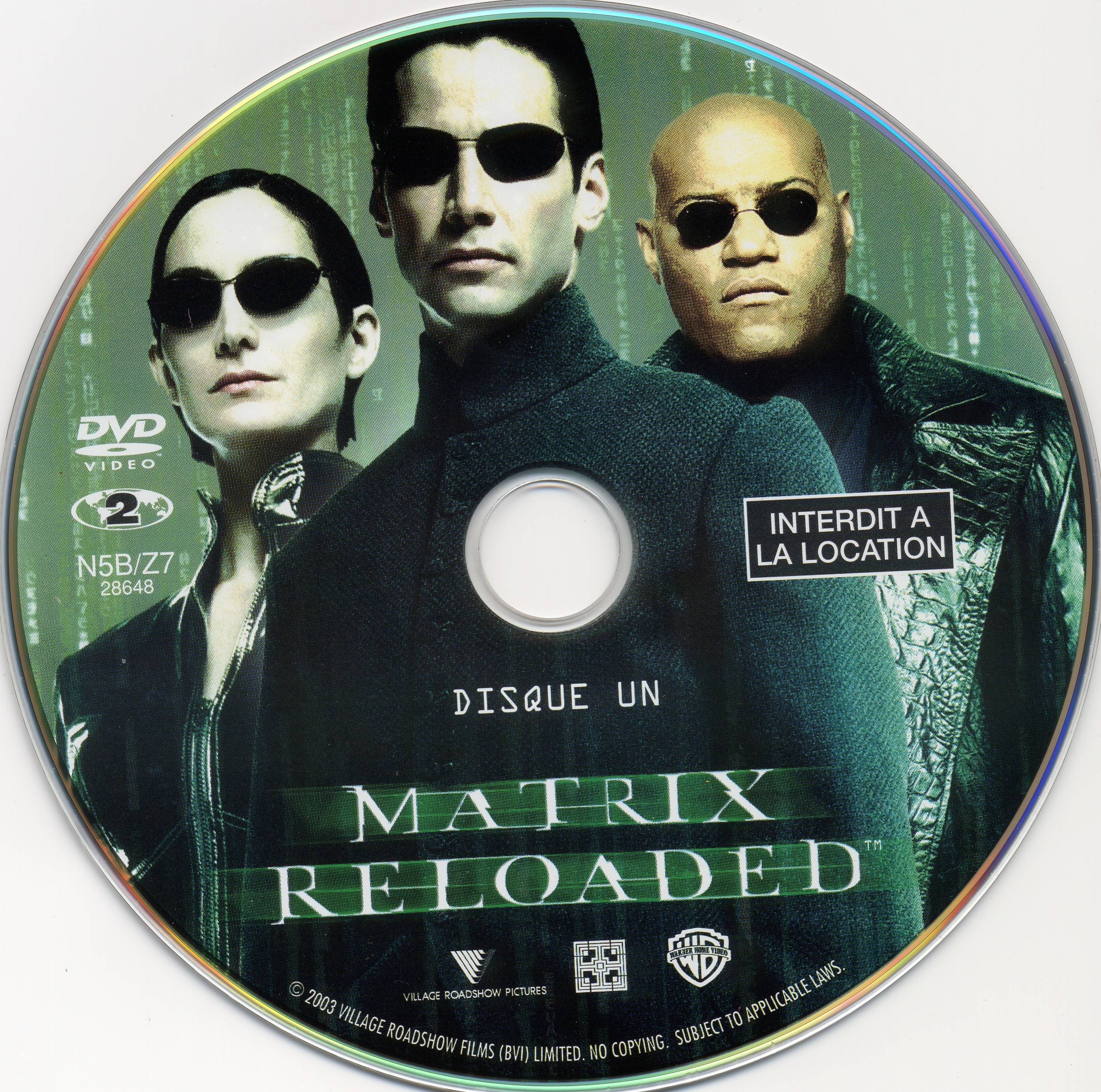 Matrix reloaded DISC 1