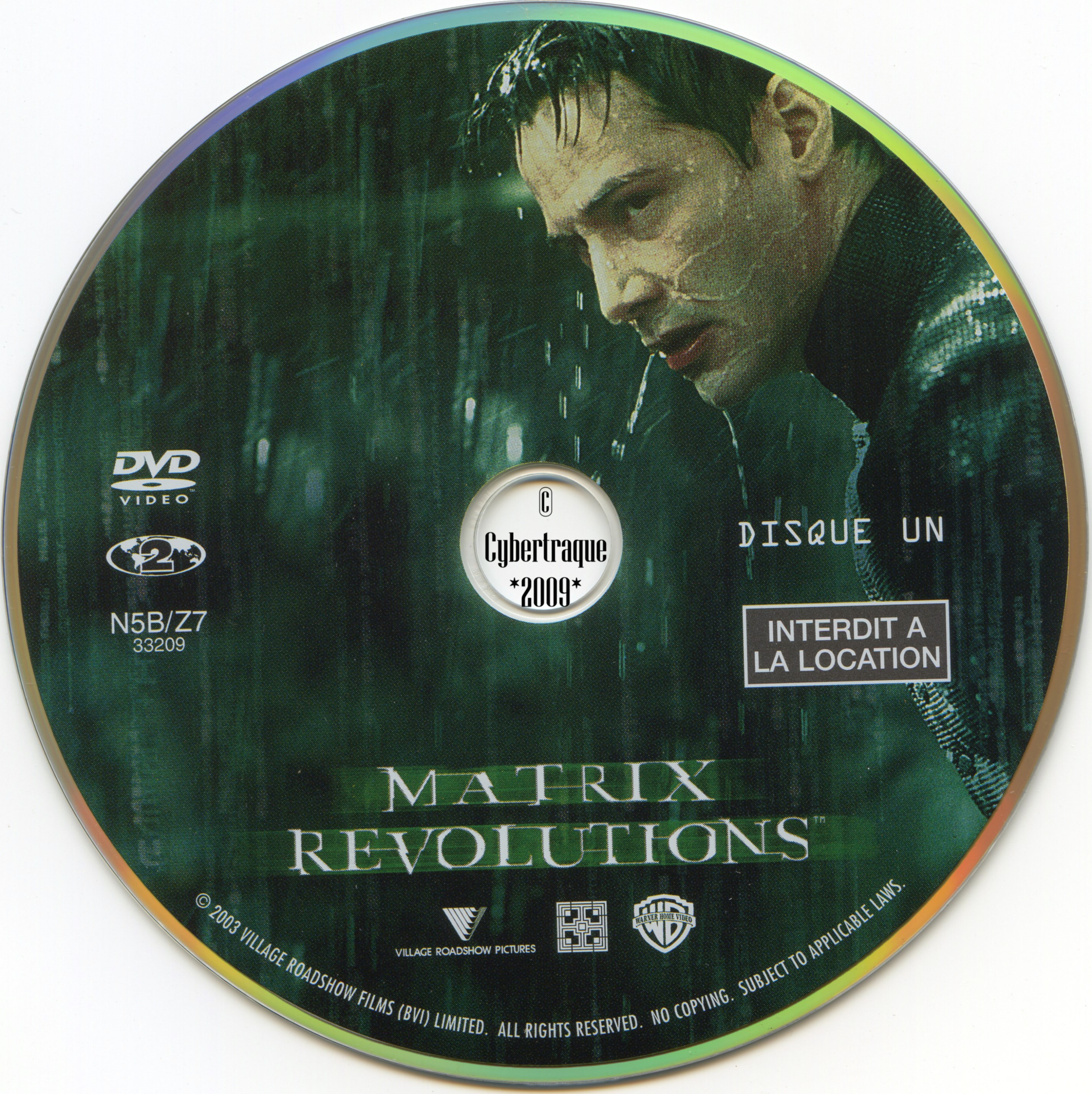 Matrix revolutions DISC 1