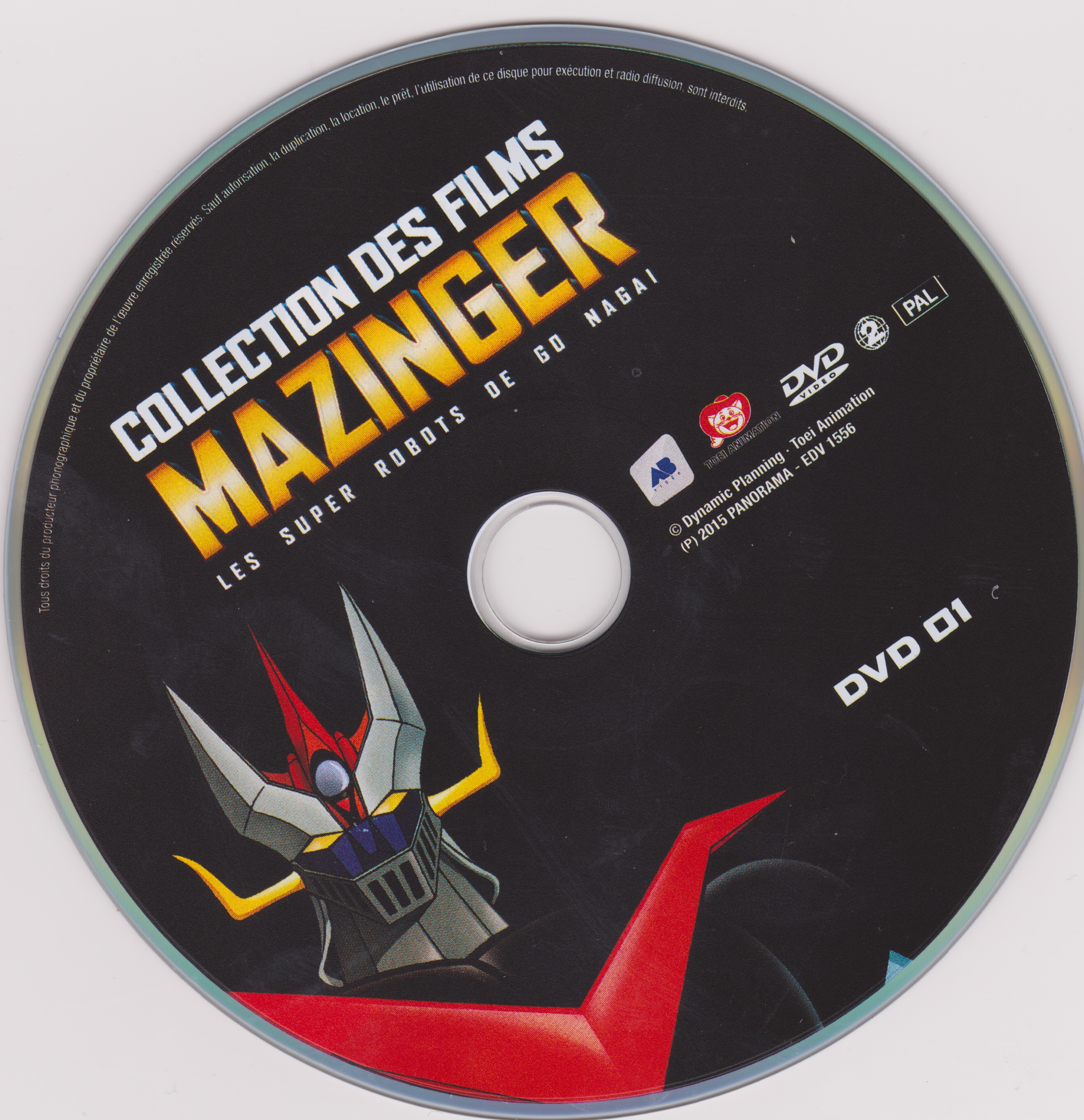 Mazinger DISC 01