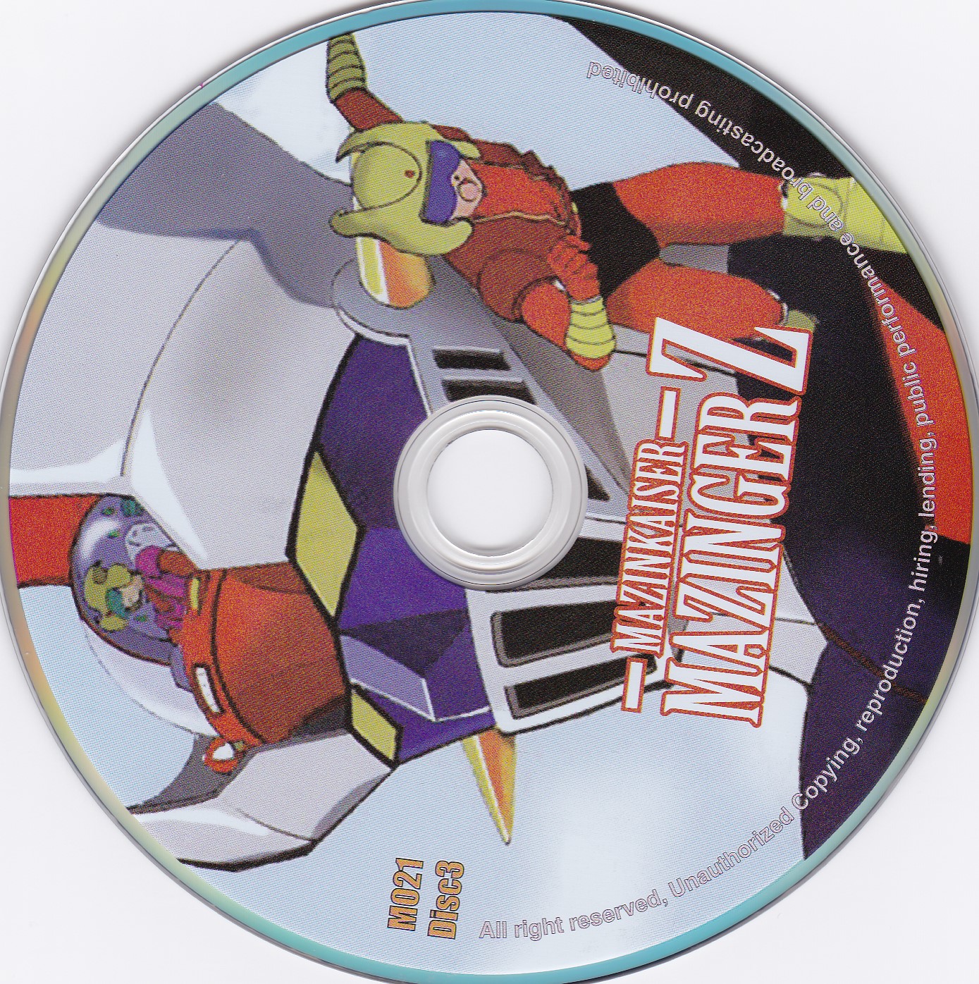 Mazinkaizer Mazinger Z DISC 3