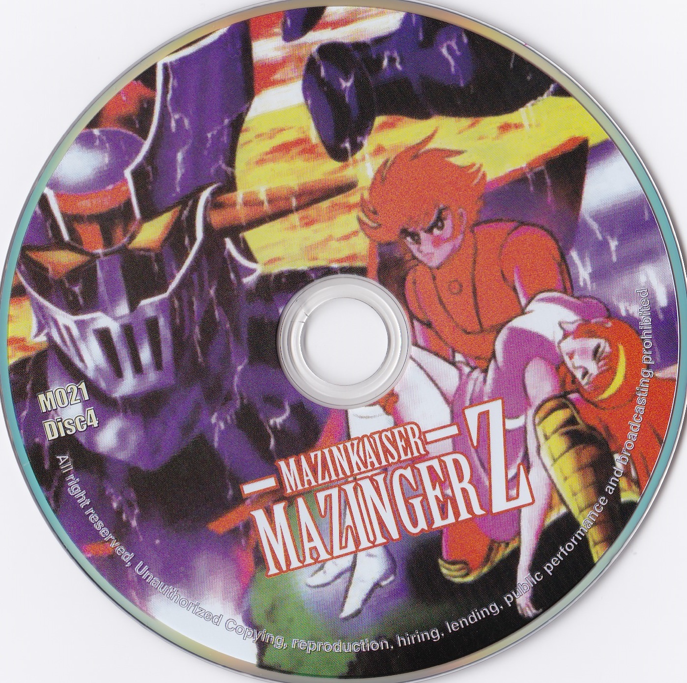Mazinkaizer Mazinger Z DISC 4