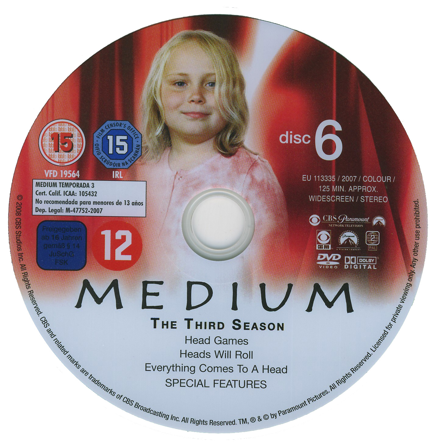 Mdium Saison 3 DVD 6