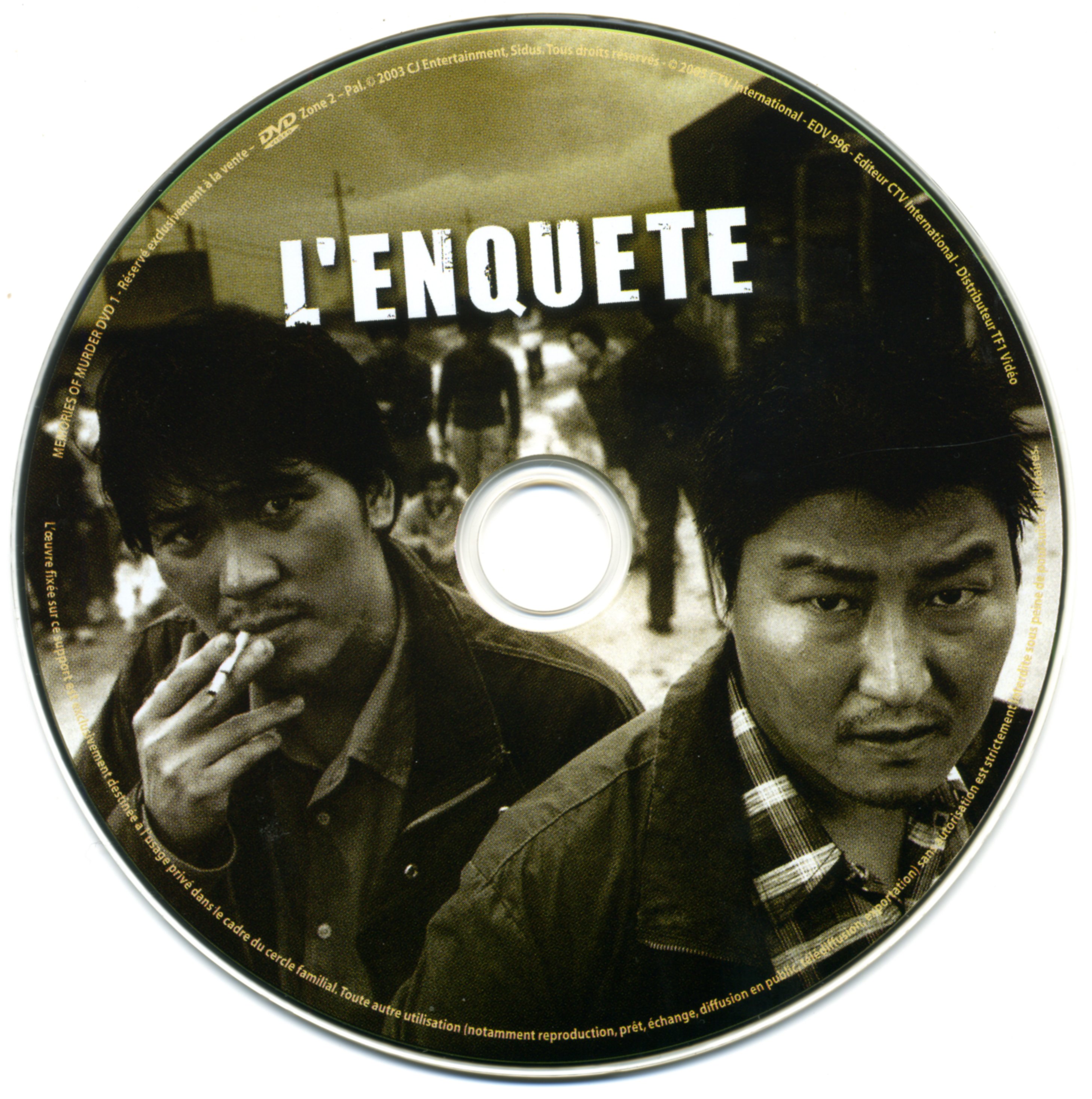 Memories of murder DISC 1