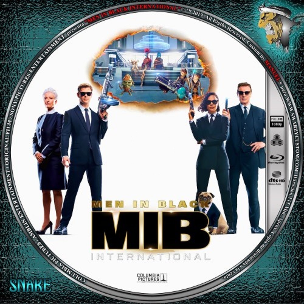 Men In Black International custom (BLU-RAY)