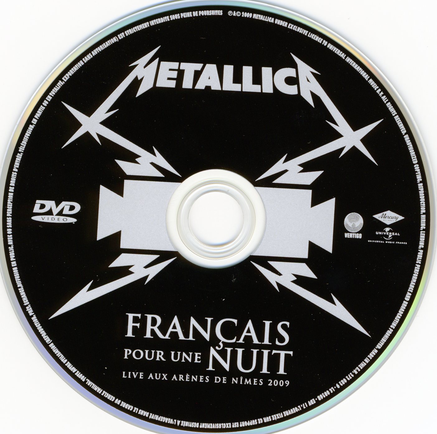 Metallica Francais pour une nuit