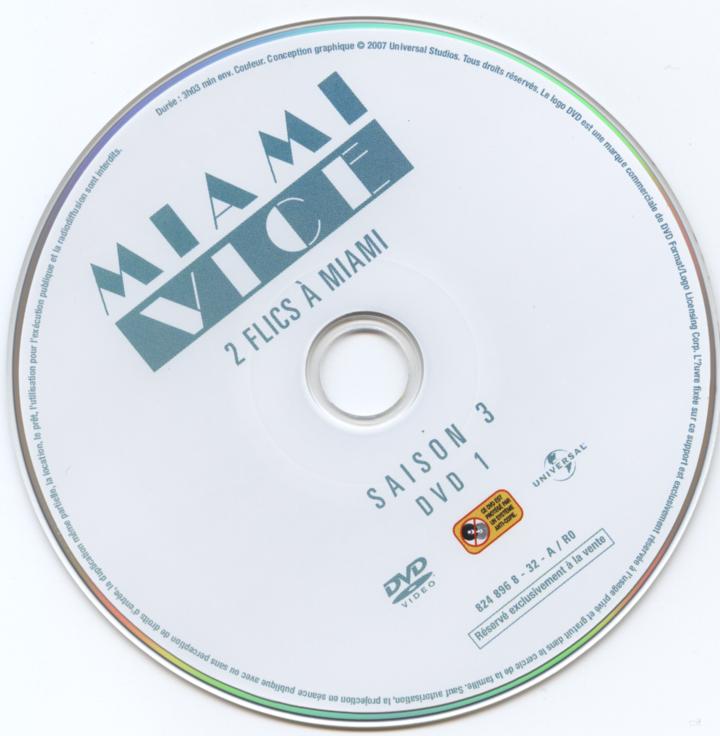 Miami vice saison 3 DVD 1