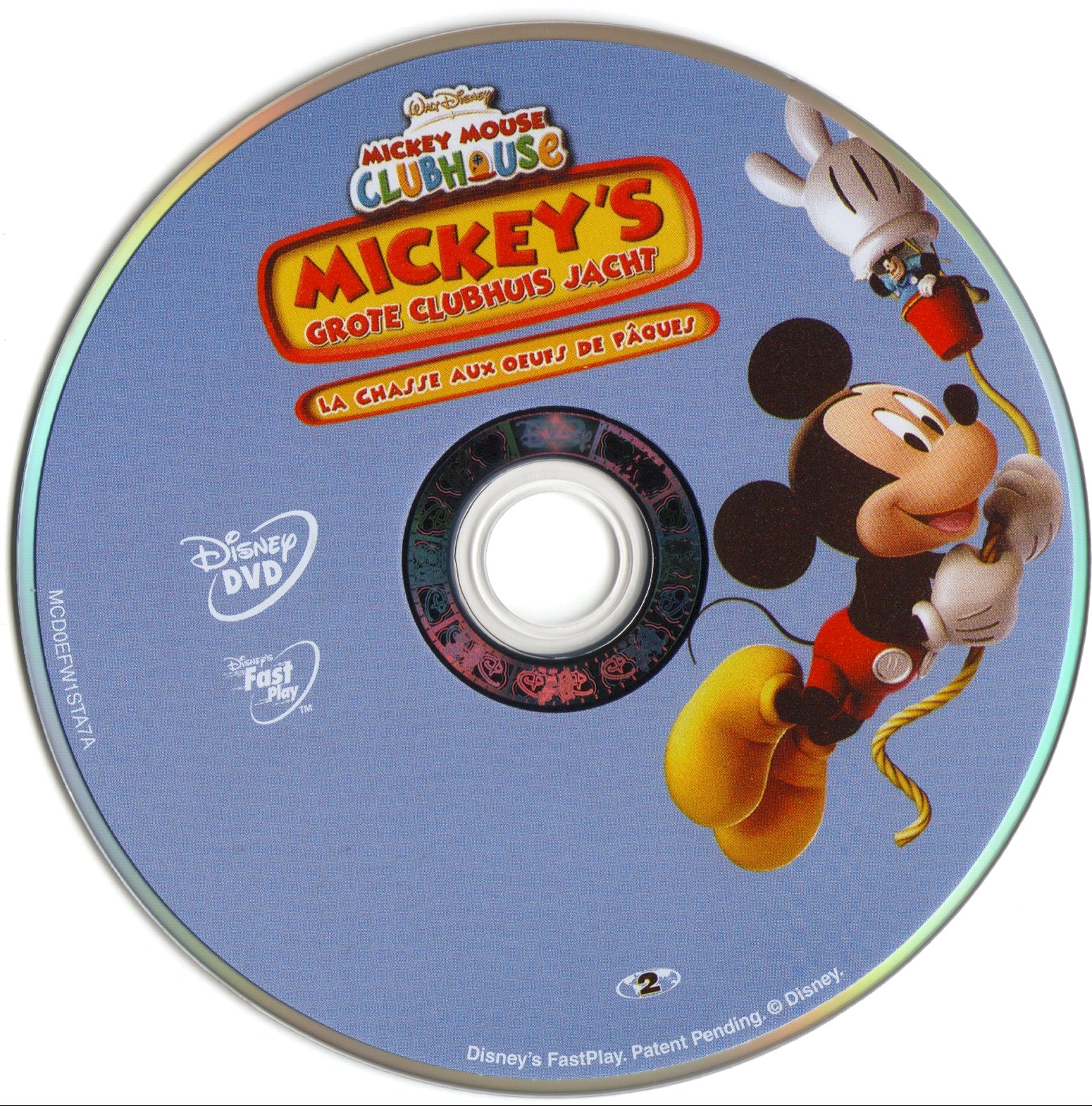 Mickey et la chasse aux oeufs de Paques