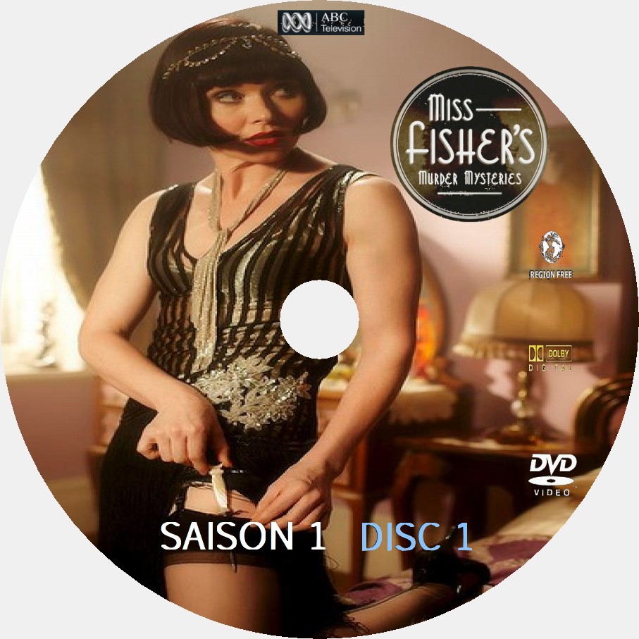 Miss Fisher enqute Saison 1 DISC 1 custom