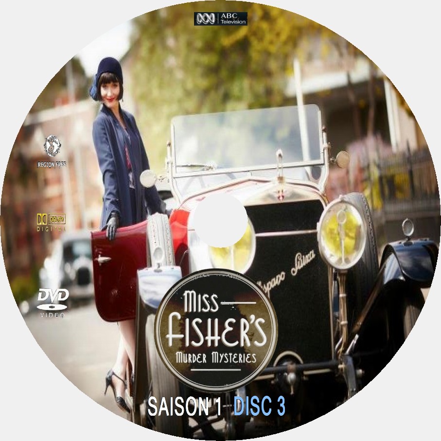 Miss Fisher enqute Saison 1 DISC 3 custom