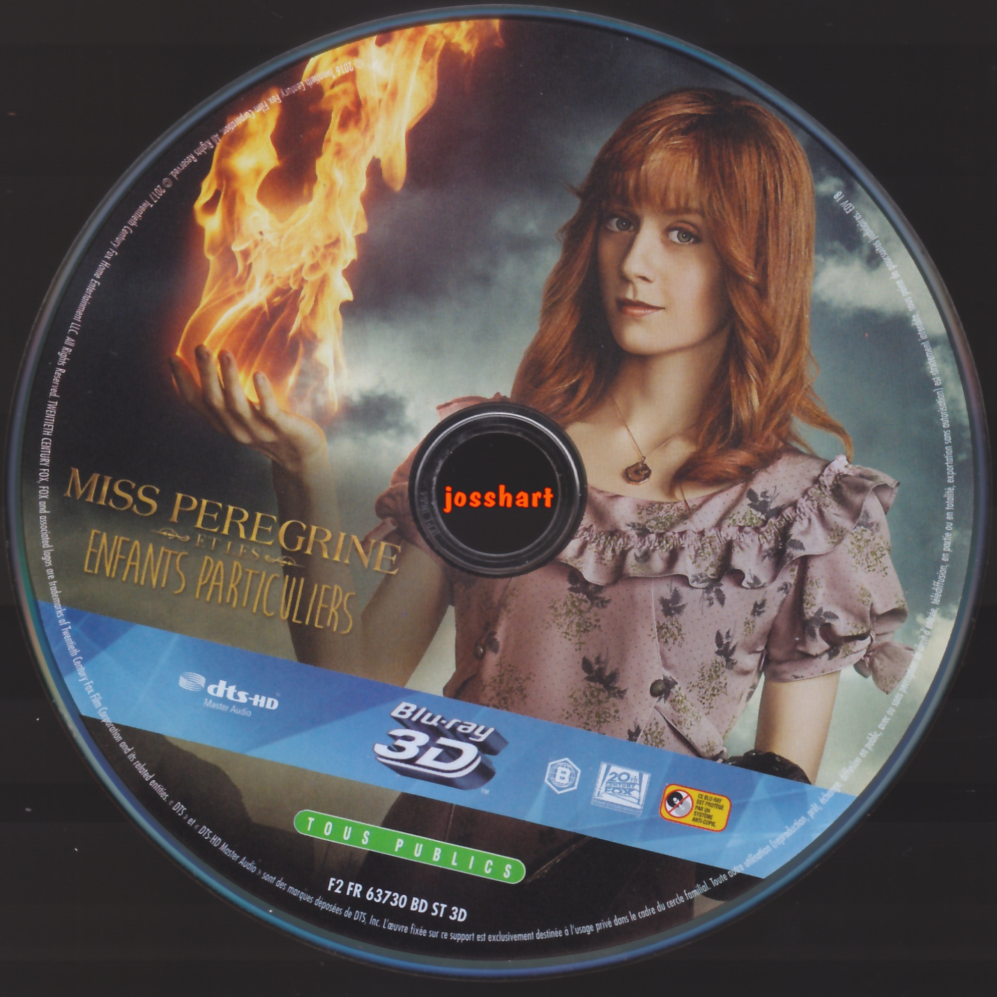 Miss Peregrine et les enfants particuliers 3D (BLU-RAY)