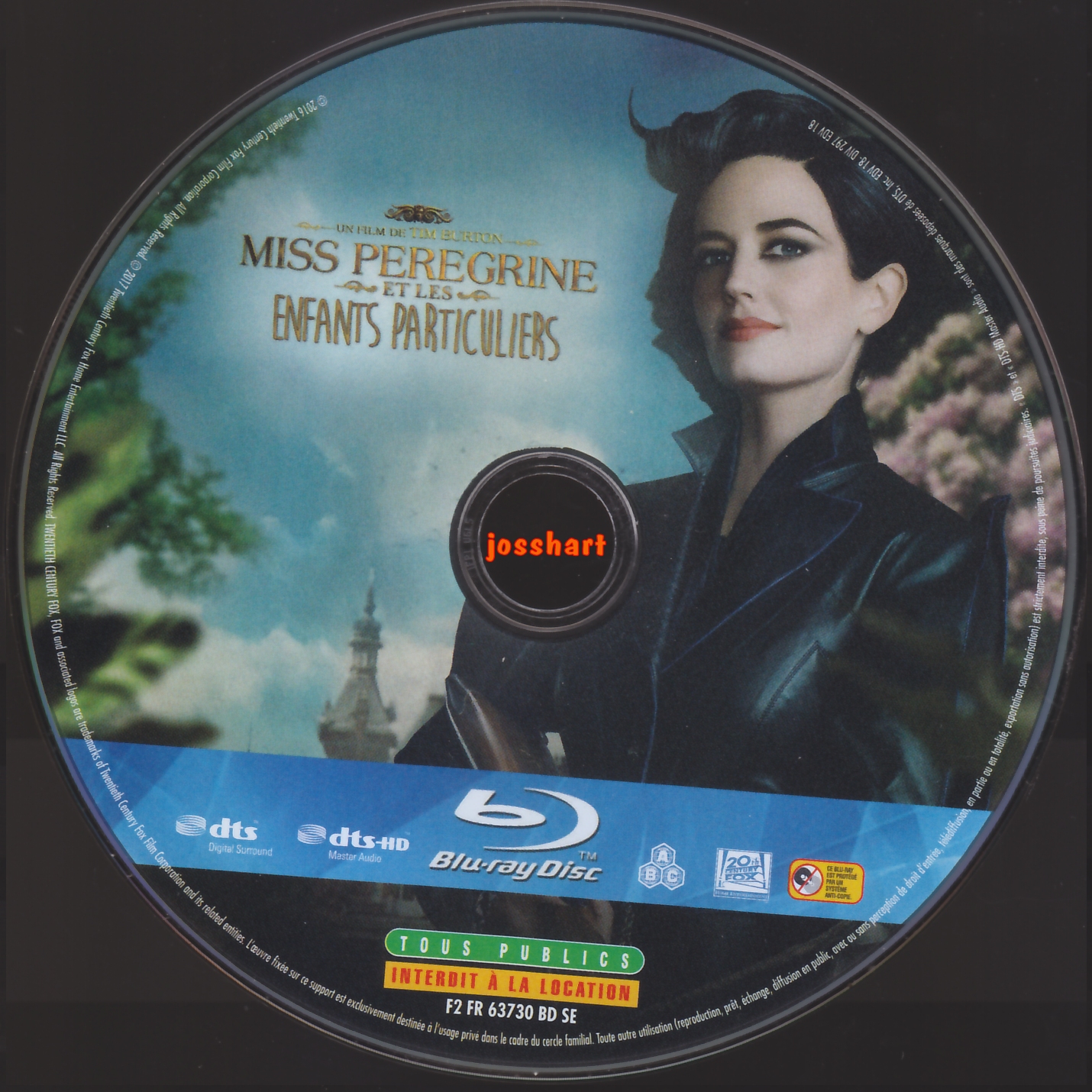 Miss Peregrine et les enfants particuliers (BLU-RAY)