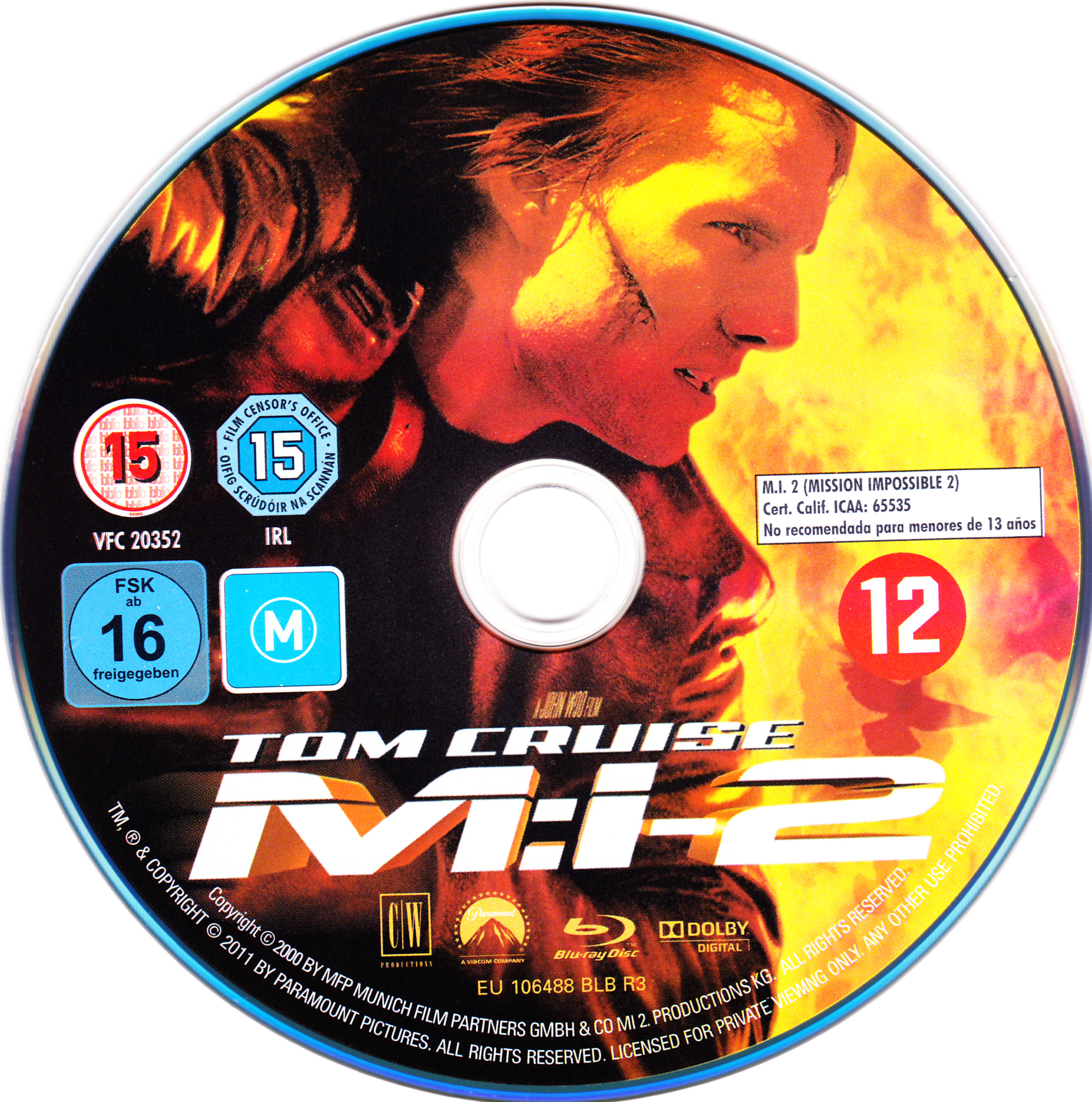 Mission impossible 2 (BLU-RAY)