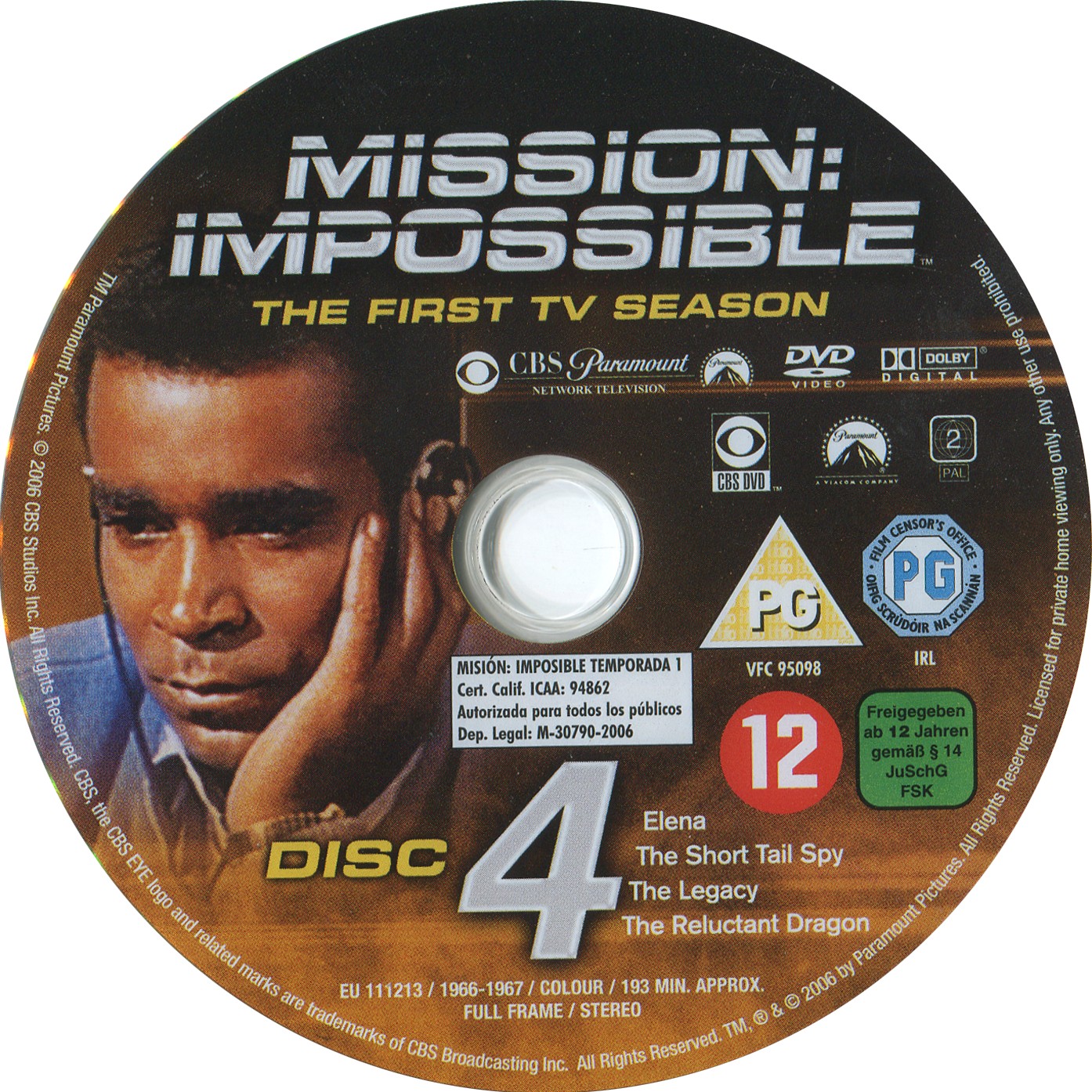 Mission impossible Saison1 DVD 4