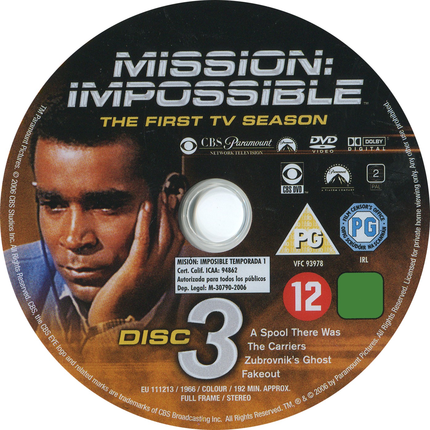 Mission impossible Saison 1 DVD 3